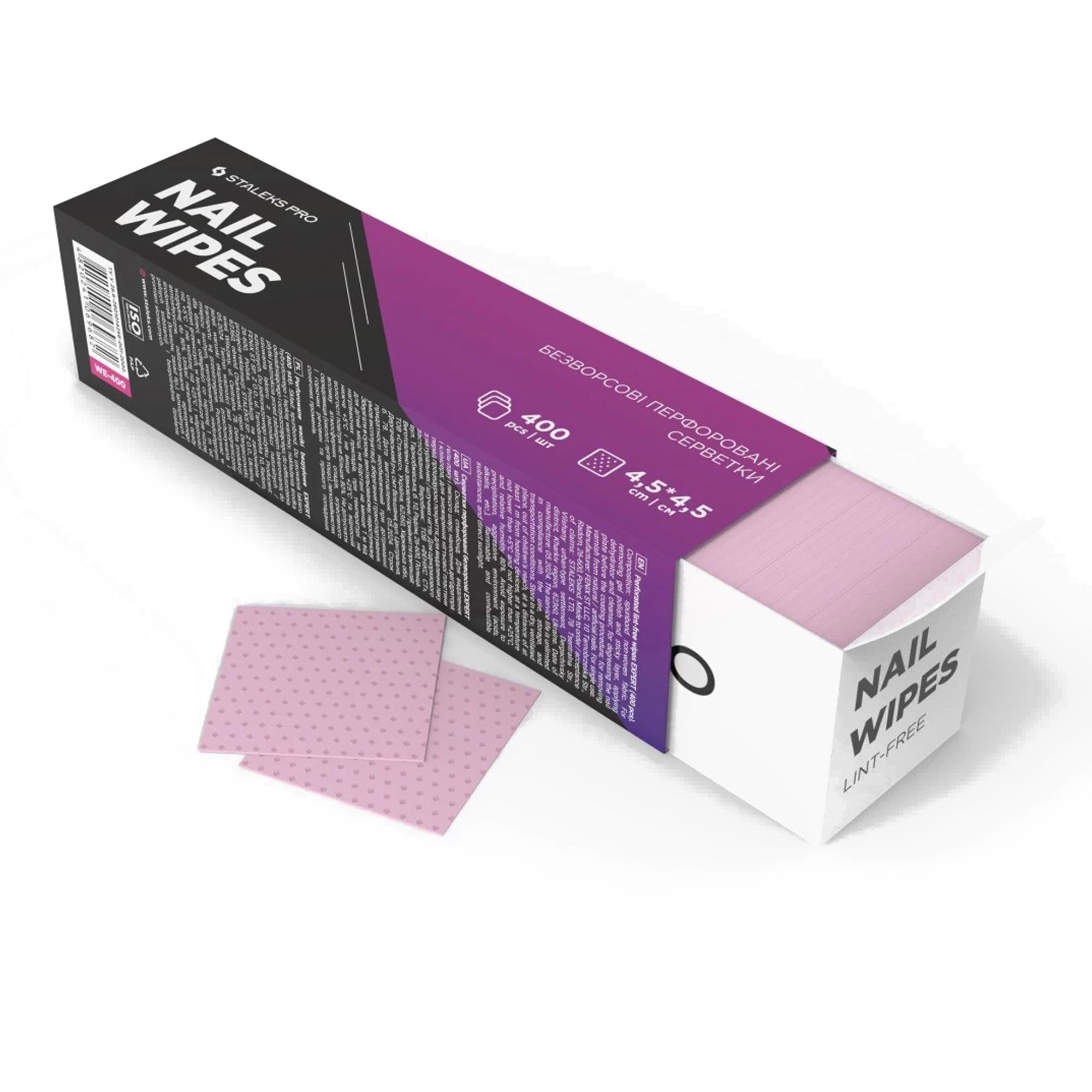 Staleks Pro Salviette Perforate Senza Pelucchi - 400pz