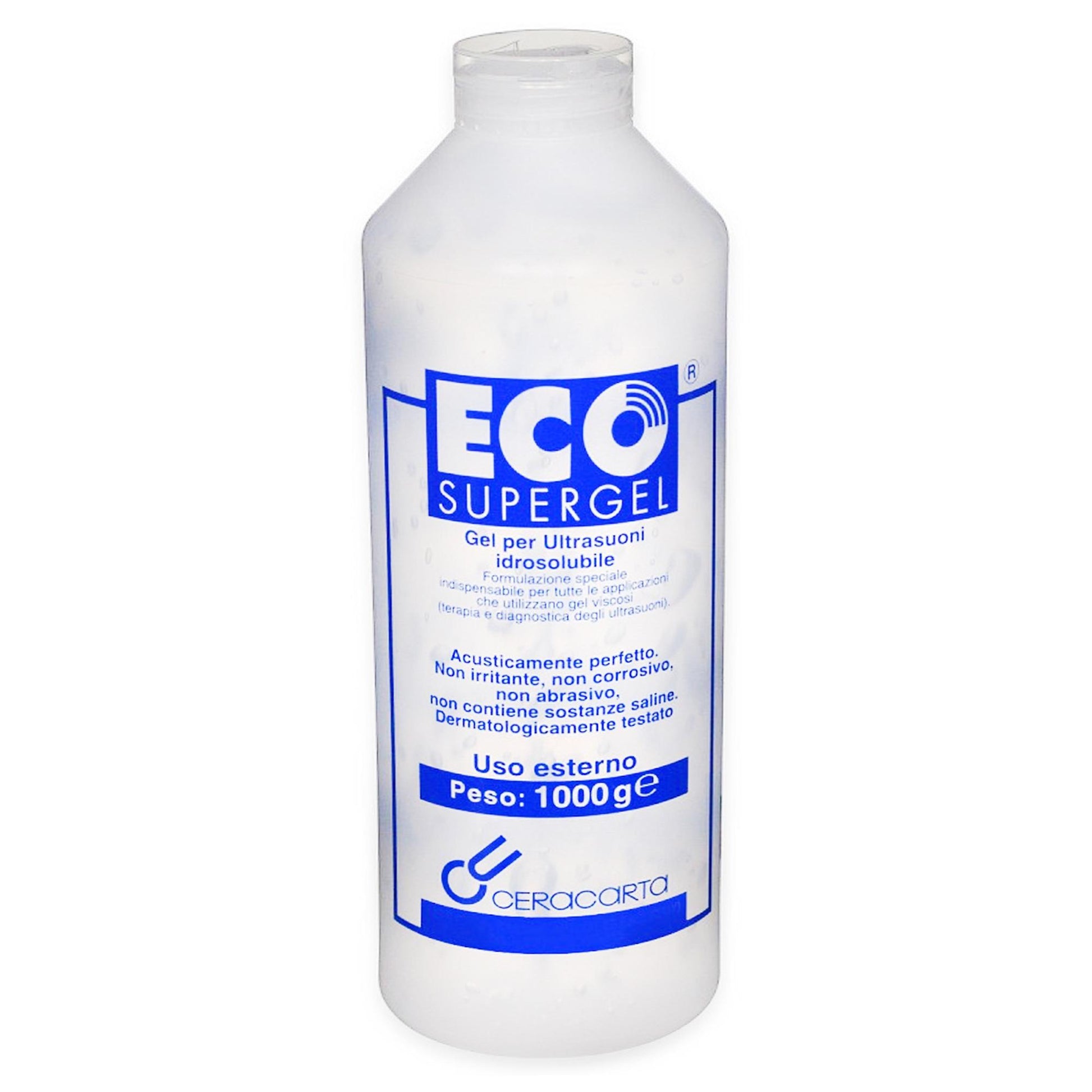 Gel Trasparente Professionale per Ultrasuoni e IPL - 1000ml