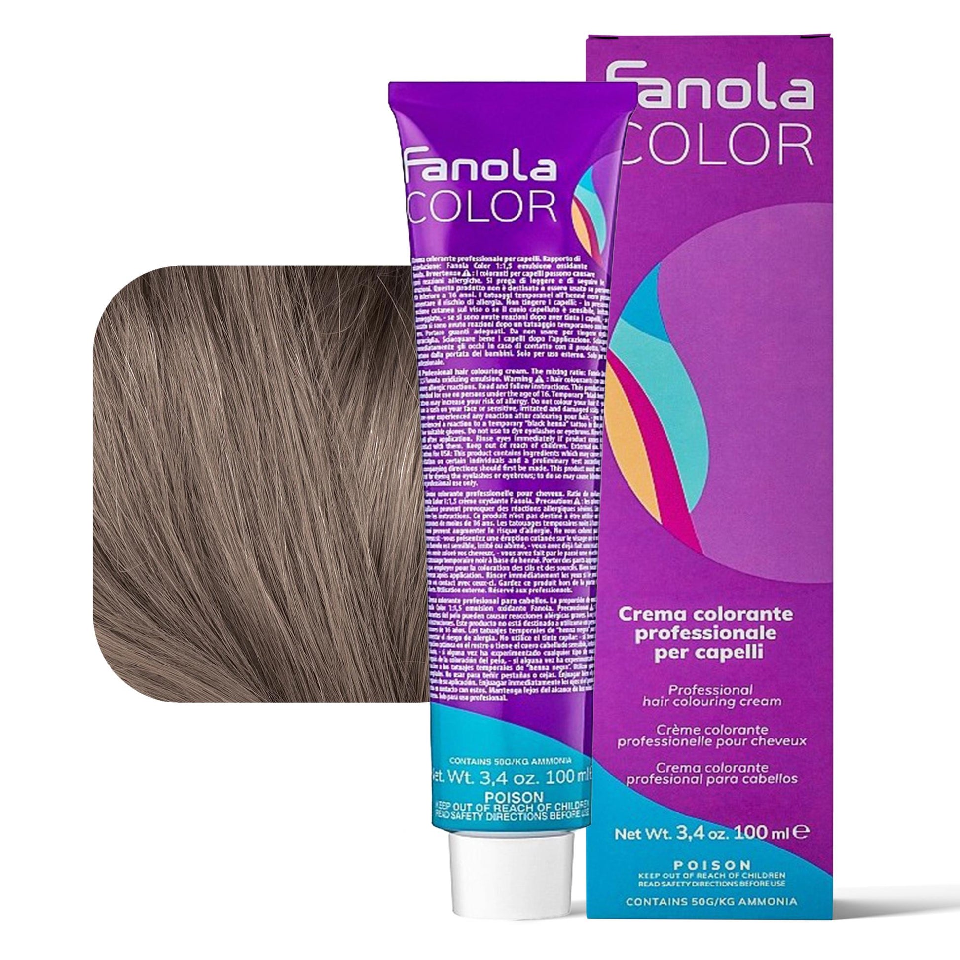 Fanola Color Tintura per Capelli 100ml - 8.01