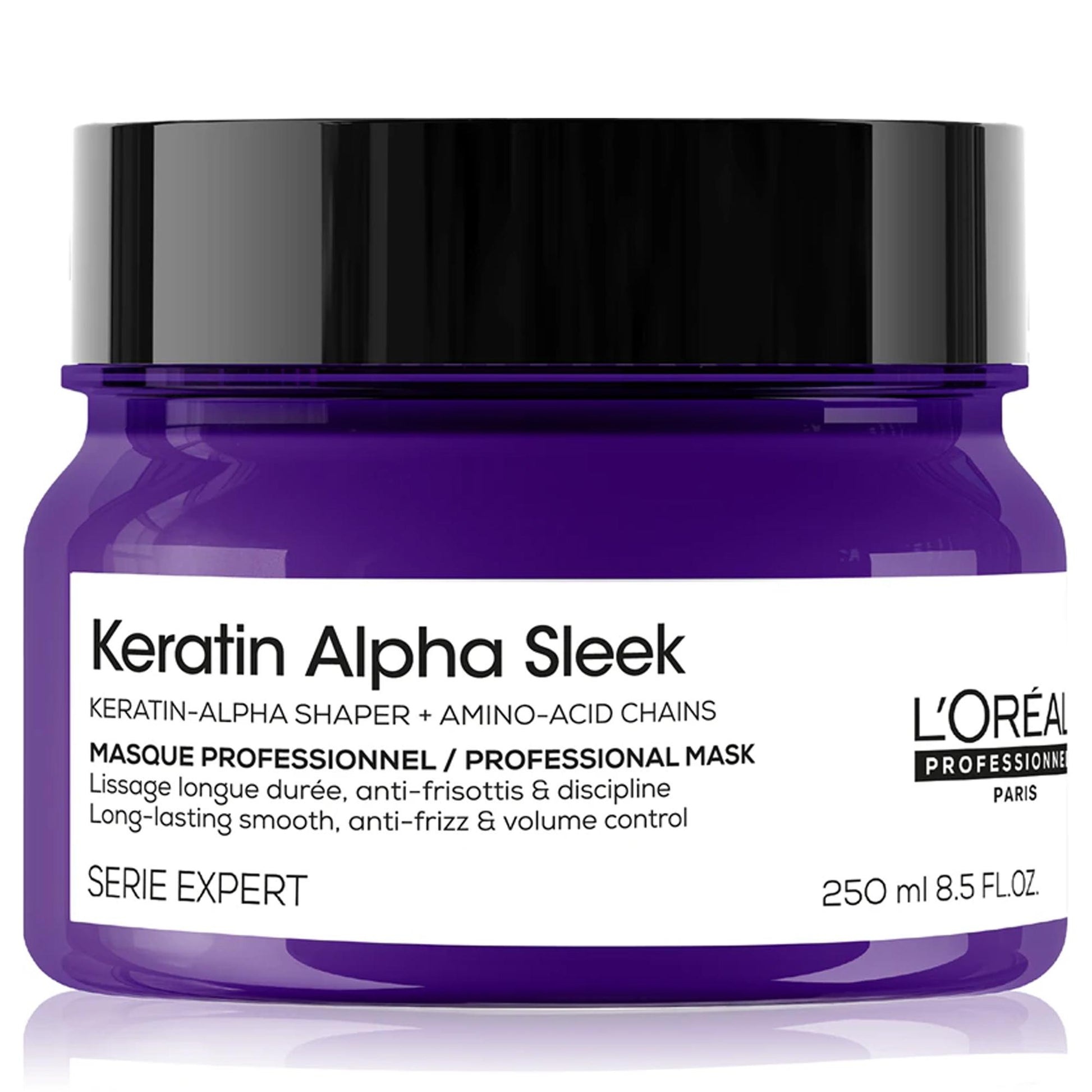Loreal Keratin Alpha Sleek Maschera Anticrespo - 250ml