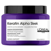 Loreal Keratin Alpha Sleek Maschera Anticrespo - 500ml