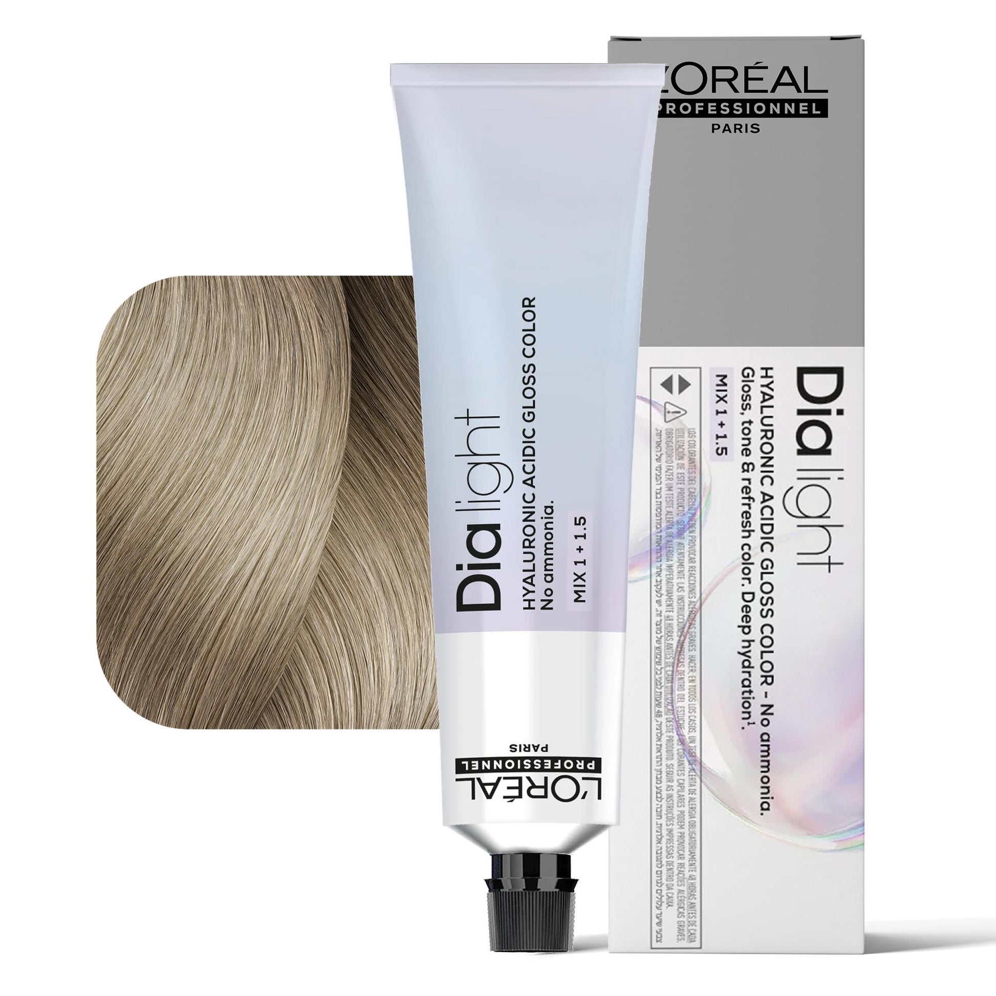 Loreal Dialight Tintura per Capelli Hyaluronic Acid Gloss Color 60ml - 10.13
