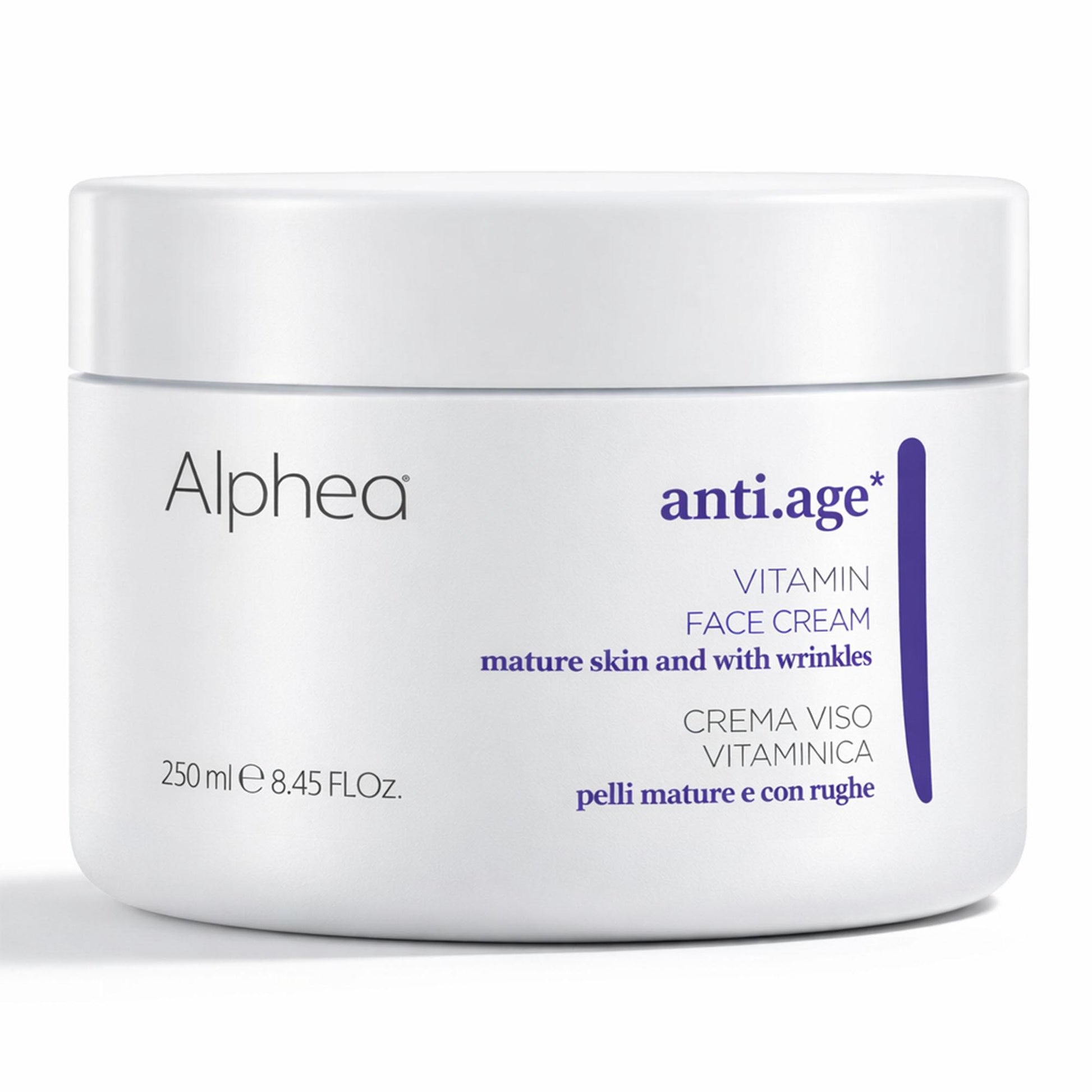 Alphea Anti Age Crema Viso Vitaminica - 250ml
