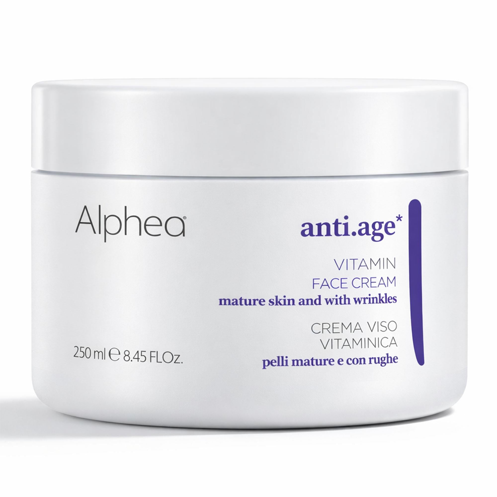Alphea Anti Age Crema Viso Vitaminica - 250ml