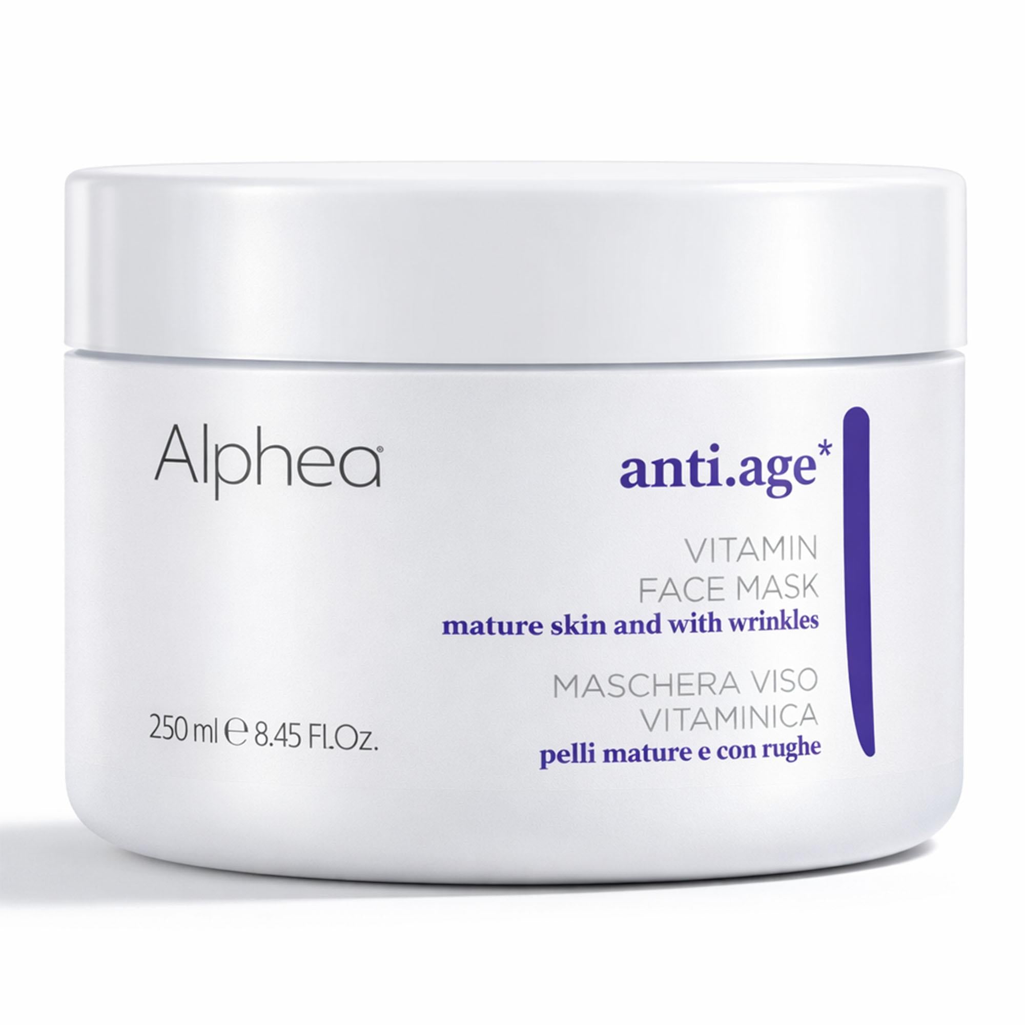 Alphea Anti Age Maschera Viso Vitaminica - 250ml