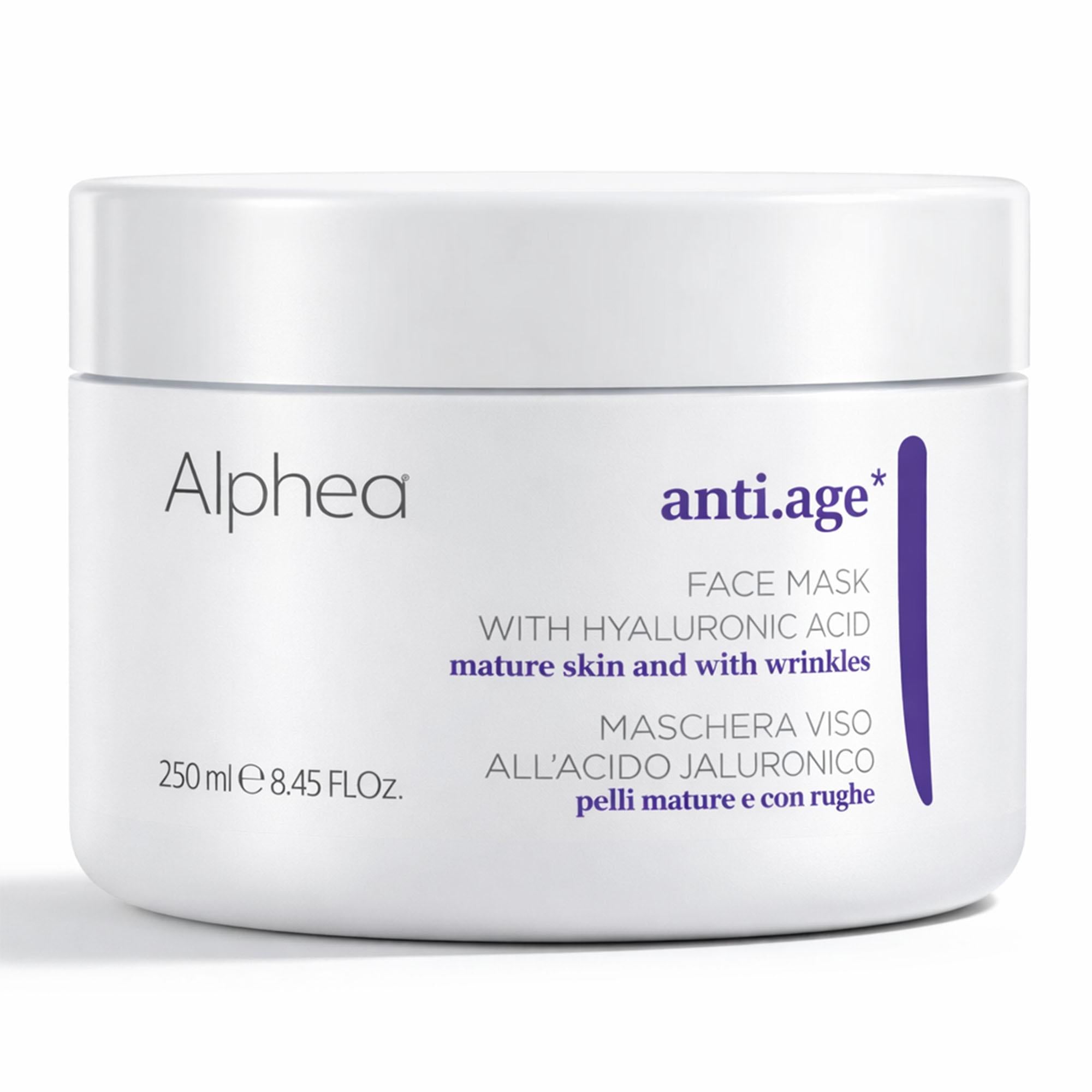 Alphea Anti Age Maschera Viso Acido Ialuronico - 250ml