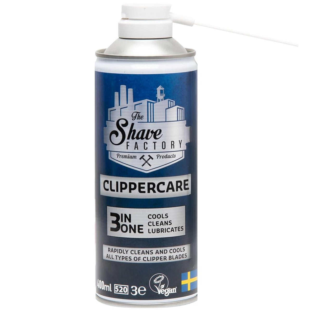 Spray Lubrificante The Shave Factory ClipperCare 3in1 400ml