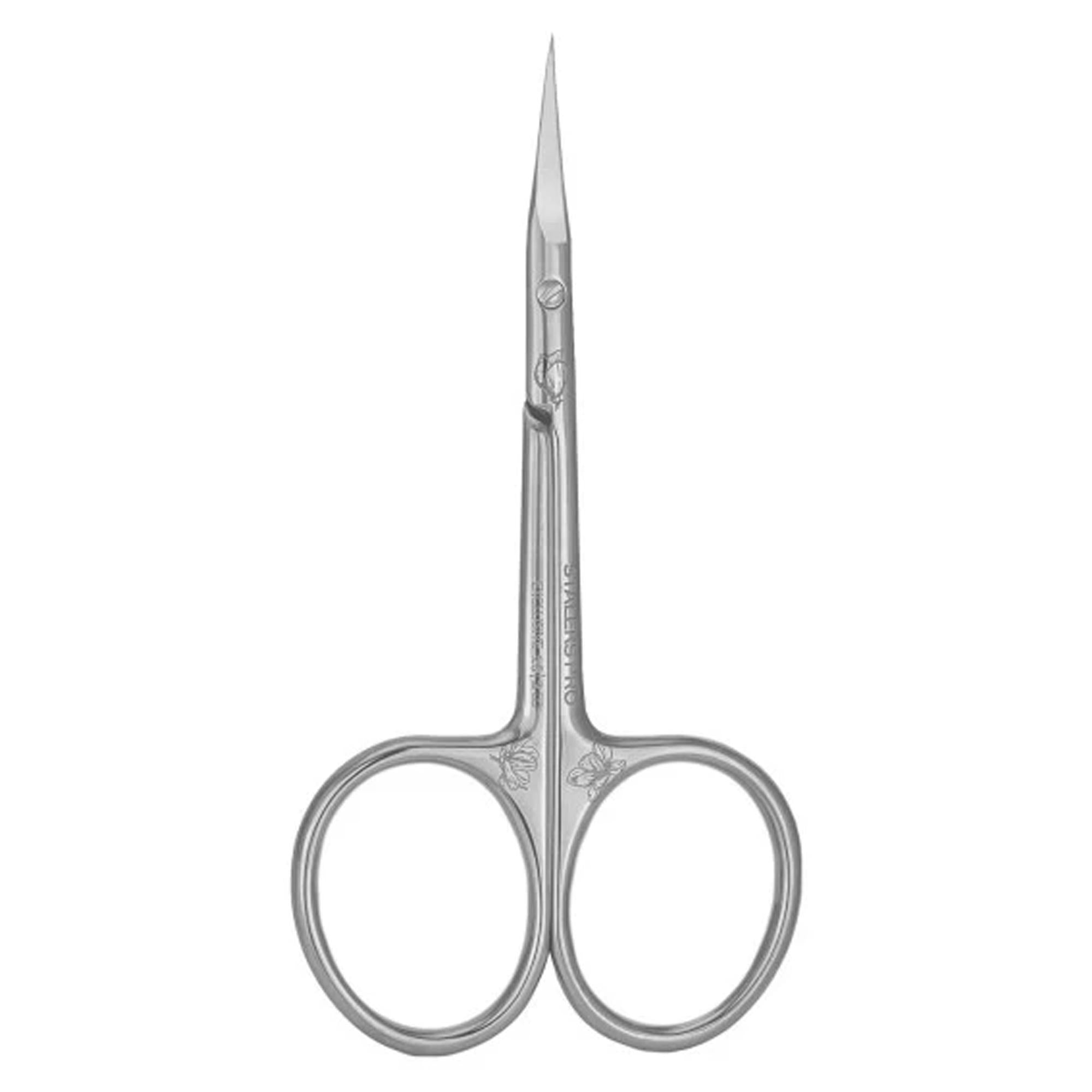 Staleks Pro Forbicina Professionale Magnolia Exclusive 23 Punta a Gancio per Cuticole - Tipo 2