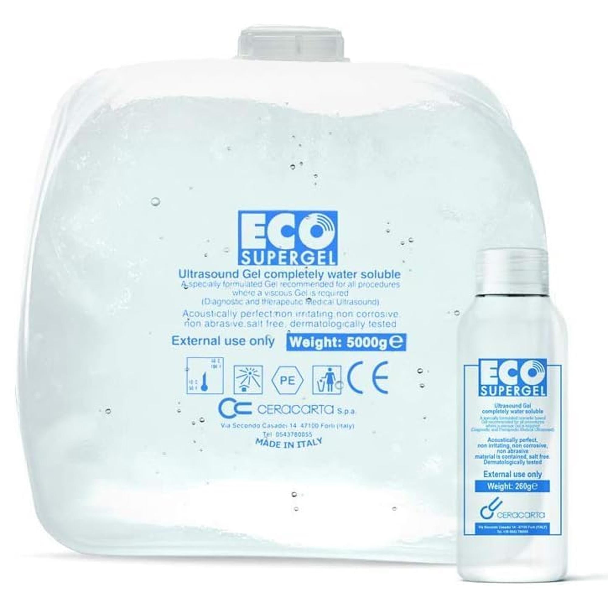 Gel Trasparente Professionale per Ultrasuoni e IPL - Ricarica 5 Litri