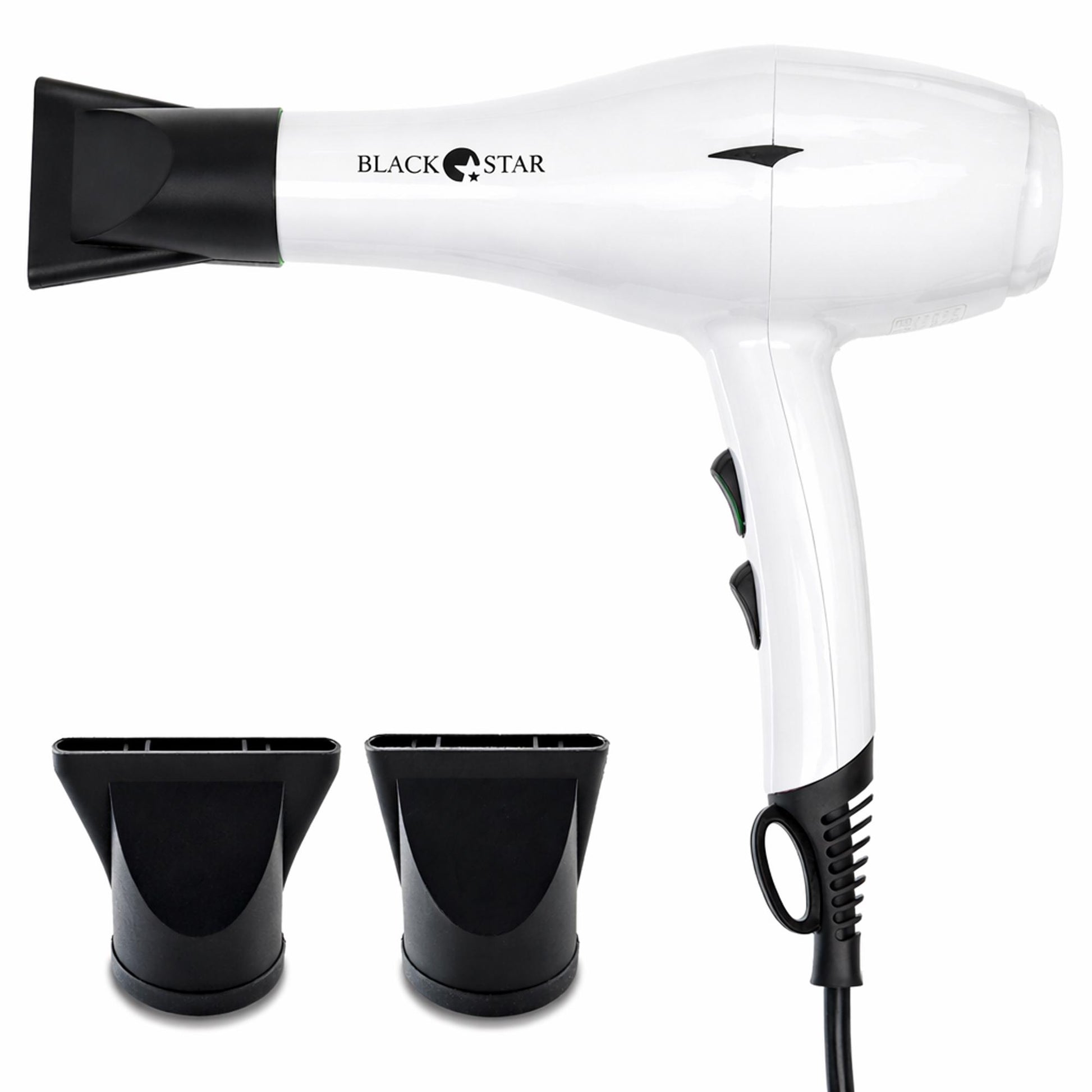 Black Star Turbo Piuma 3.0 Asciugacapelli Phon Professionale - Bianco