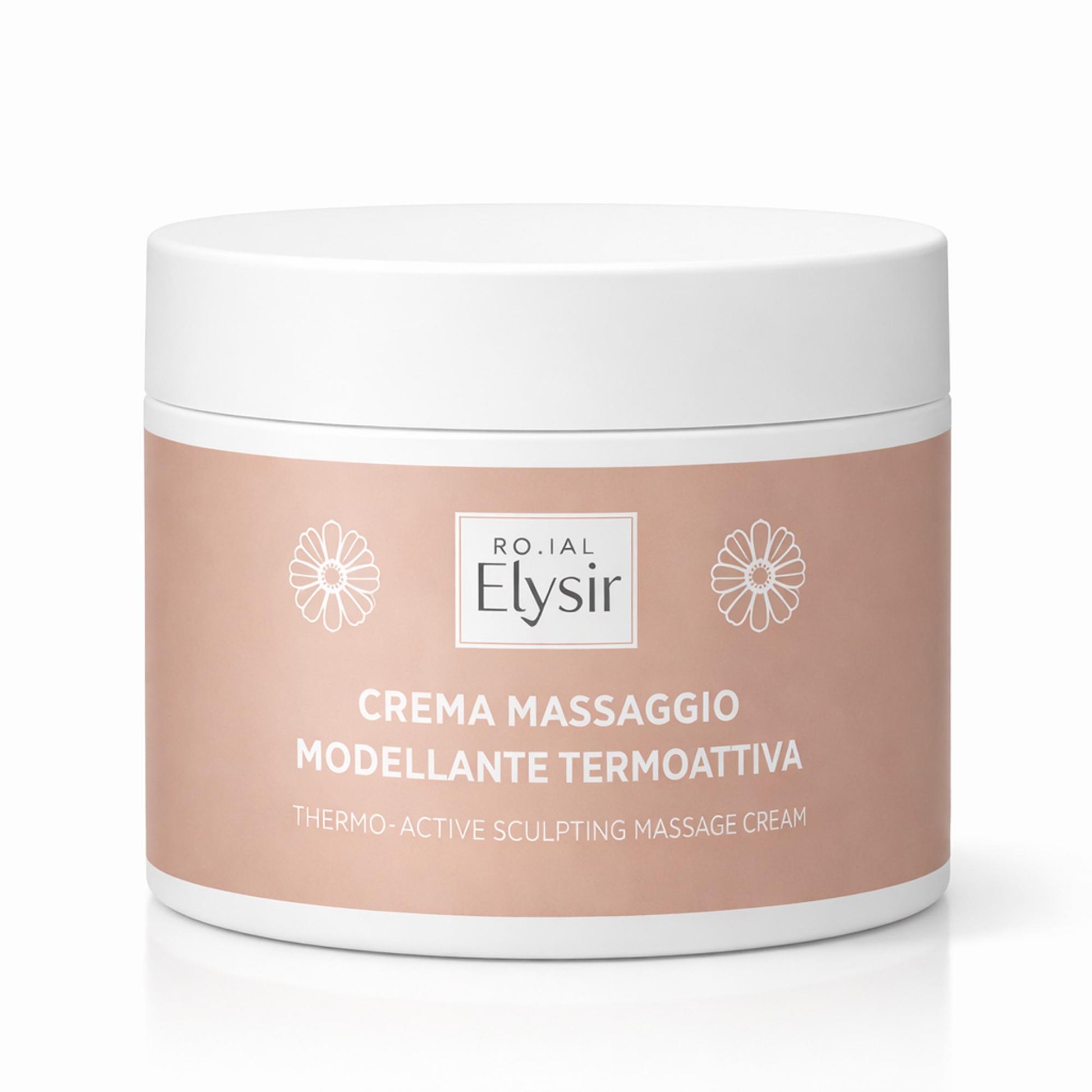 Roial Elysir Crema Massaggio Modellante Termoattiva - 500ml