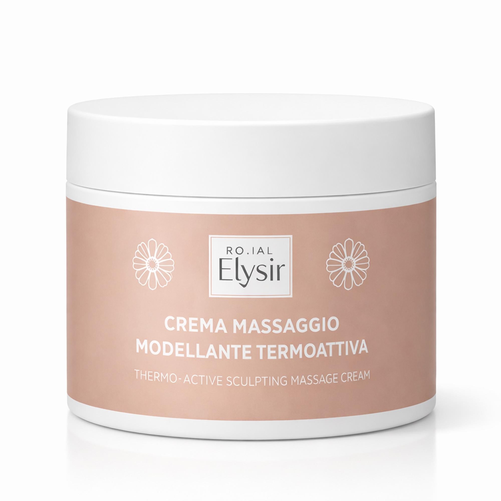 Roial Elysir Crema Massaggio Modellante Termoattiva - 500ml