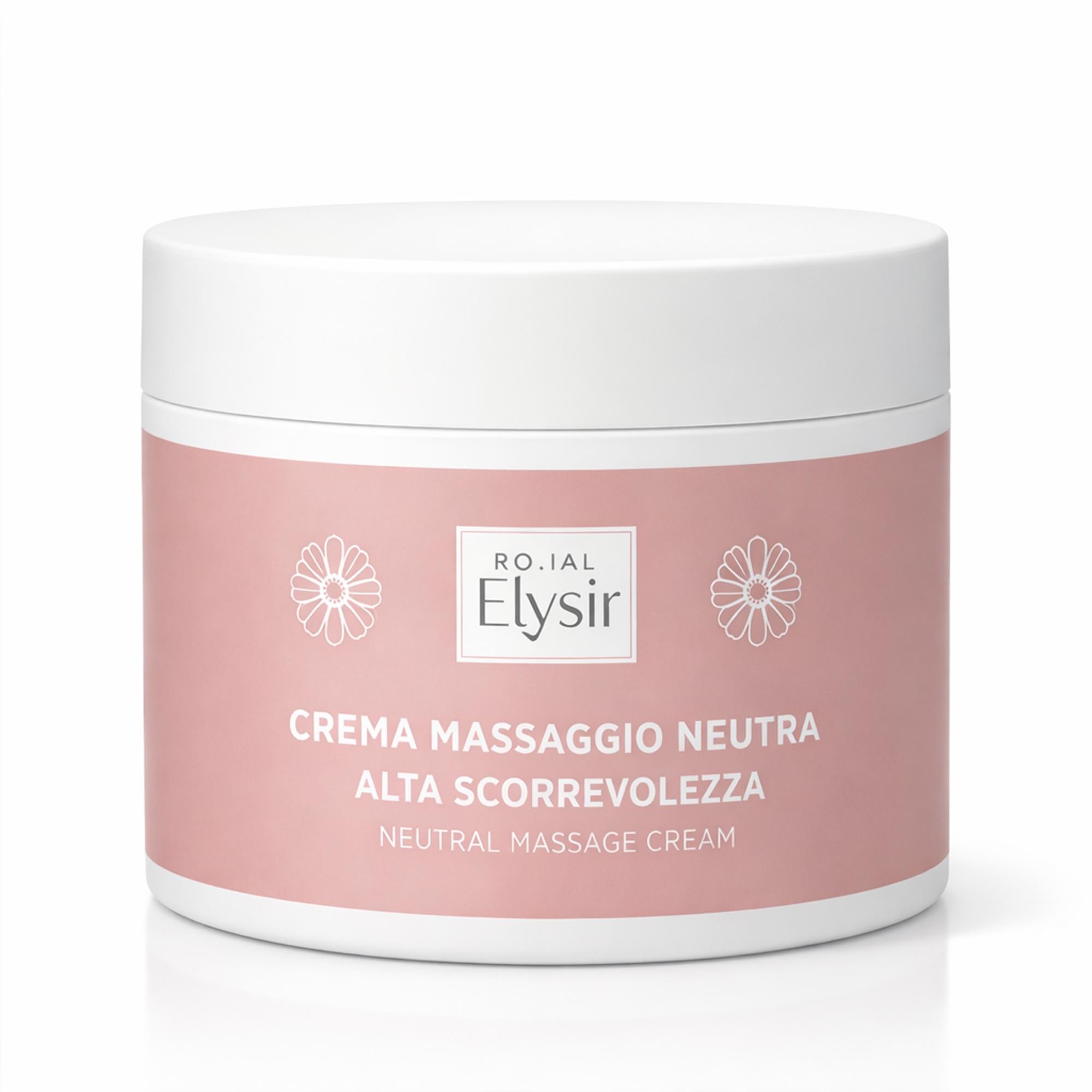 Roial Elysir Crema Massaggio Neutra Alta Scorrevolezza - 500ml