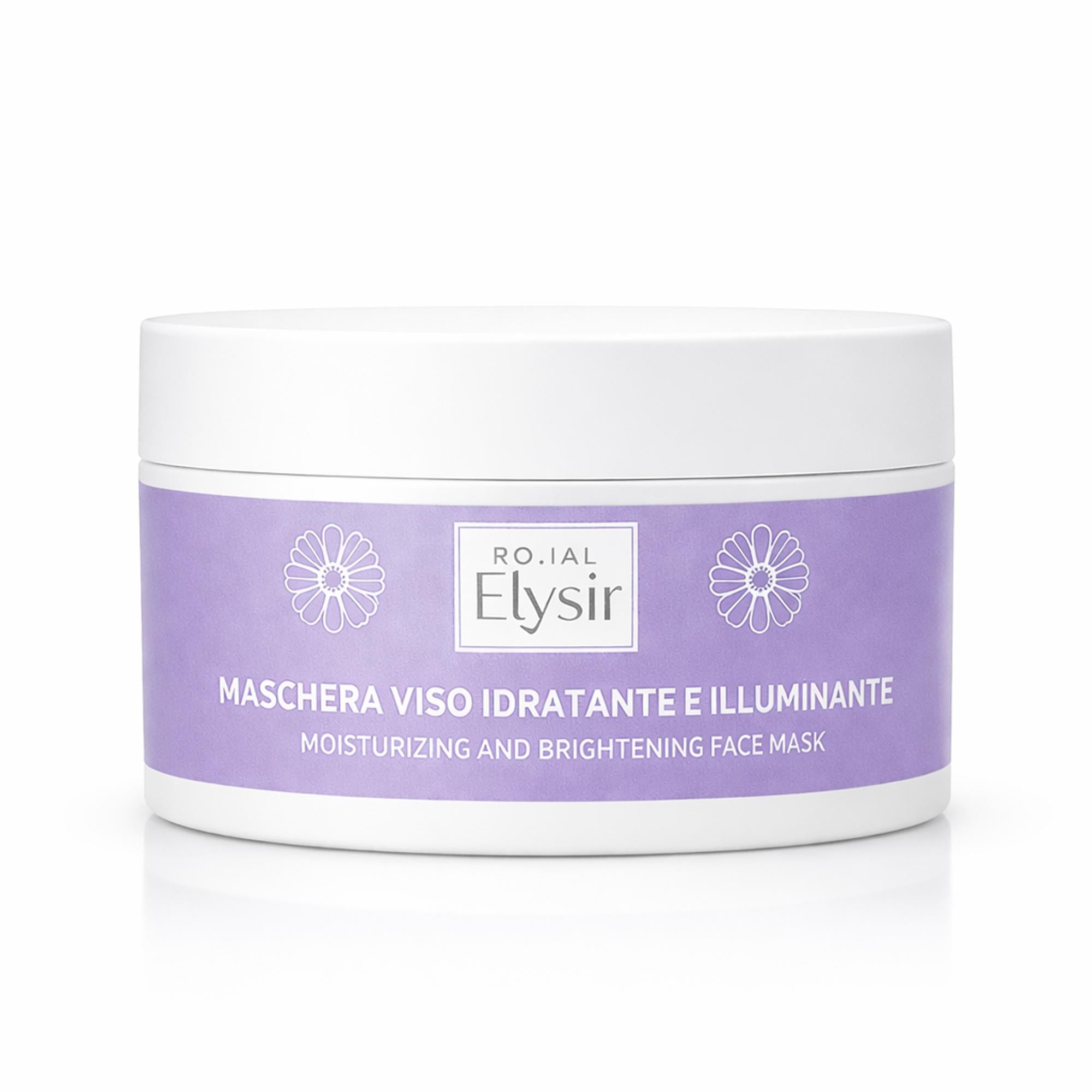 Roial Elysir Maschera Viso Idratante e Illuminante - 250ml