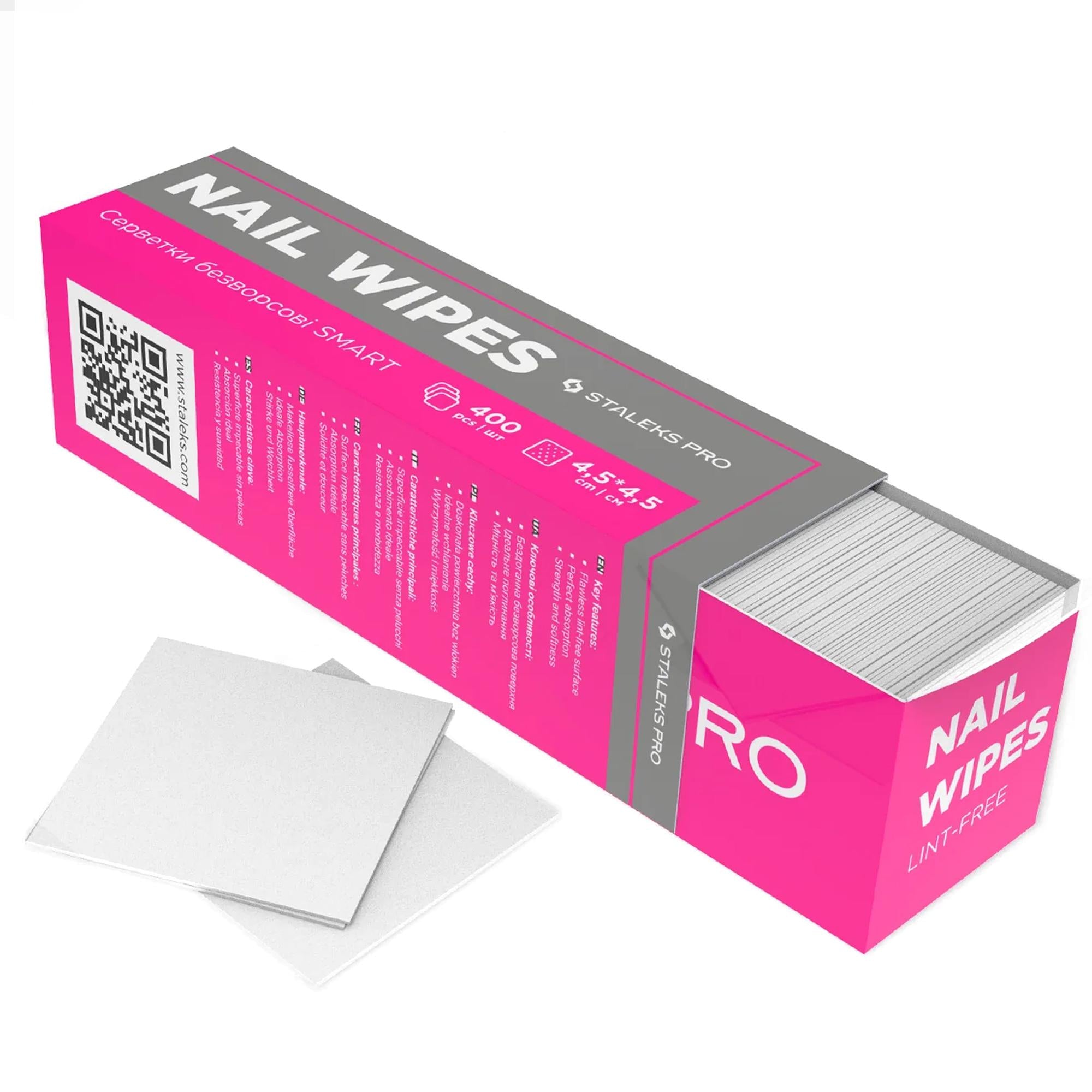 Staleks Pro Pad Smart Salviette Senza Pelucchi - 400pz