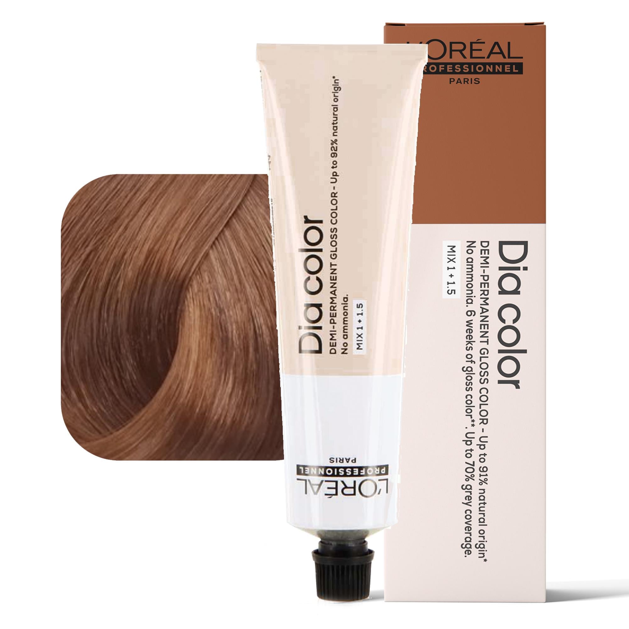 Loreal Dia Color Tintura per Capelli Gloss Demi-Permanente - 6.31