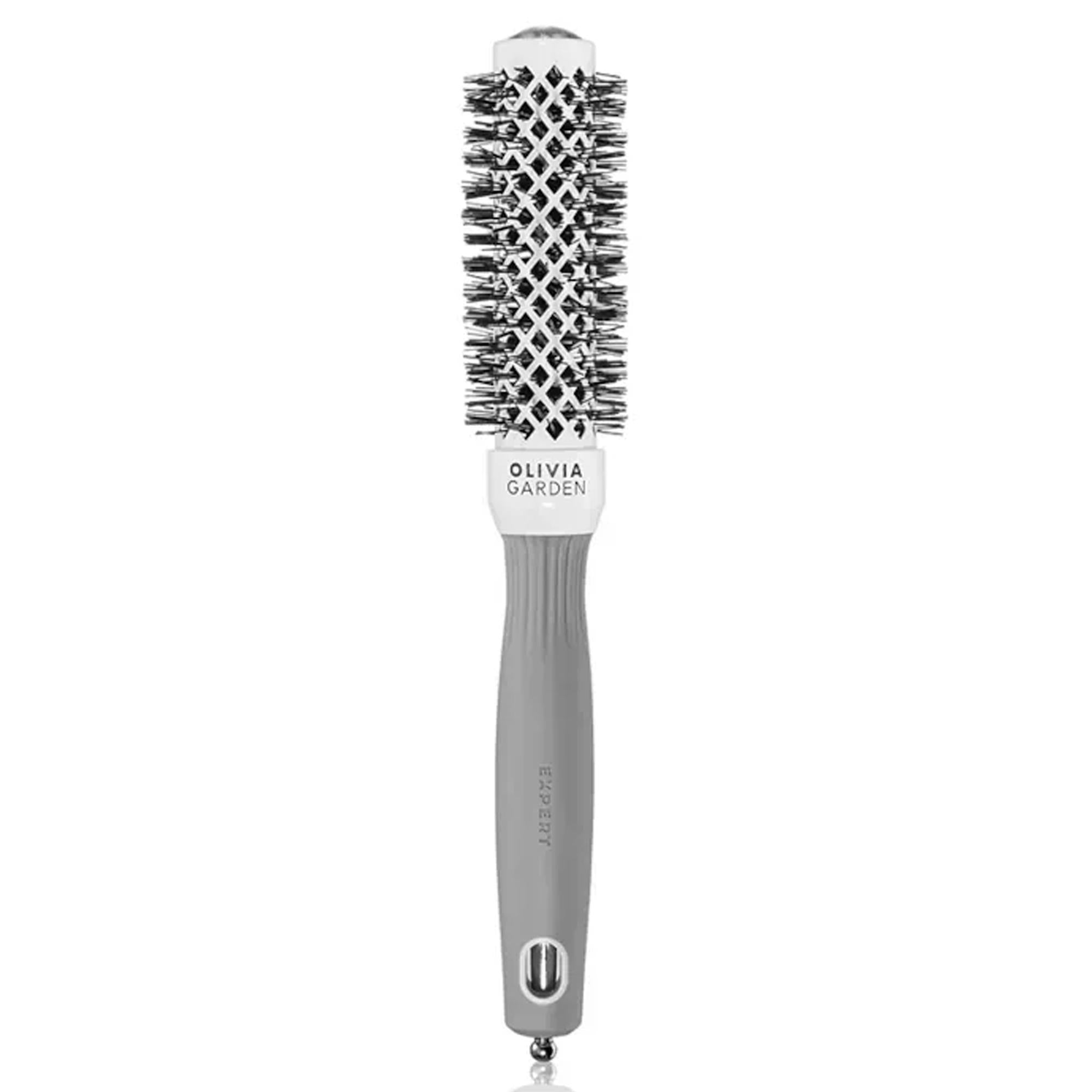 Olivia Garden Expert Spazzola Blowout Shine White - 25mm