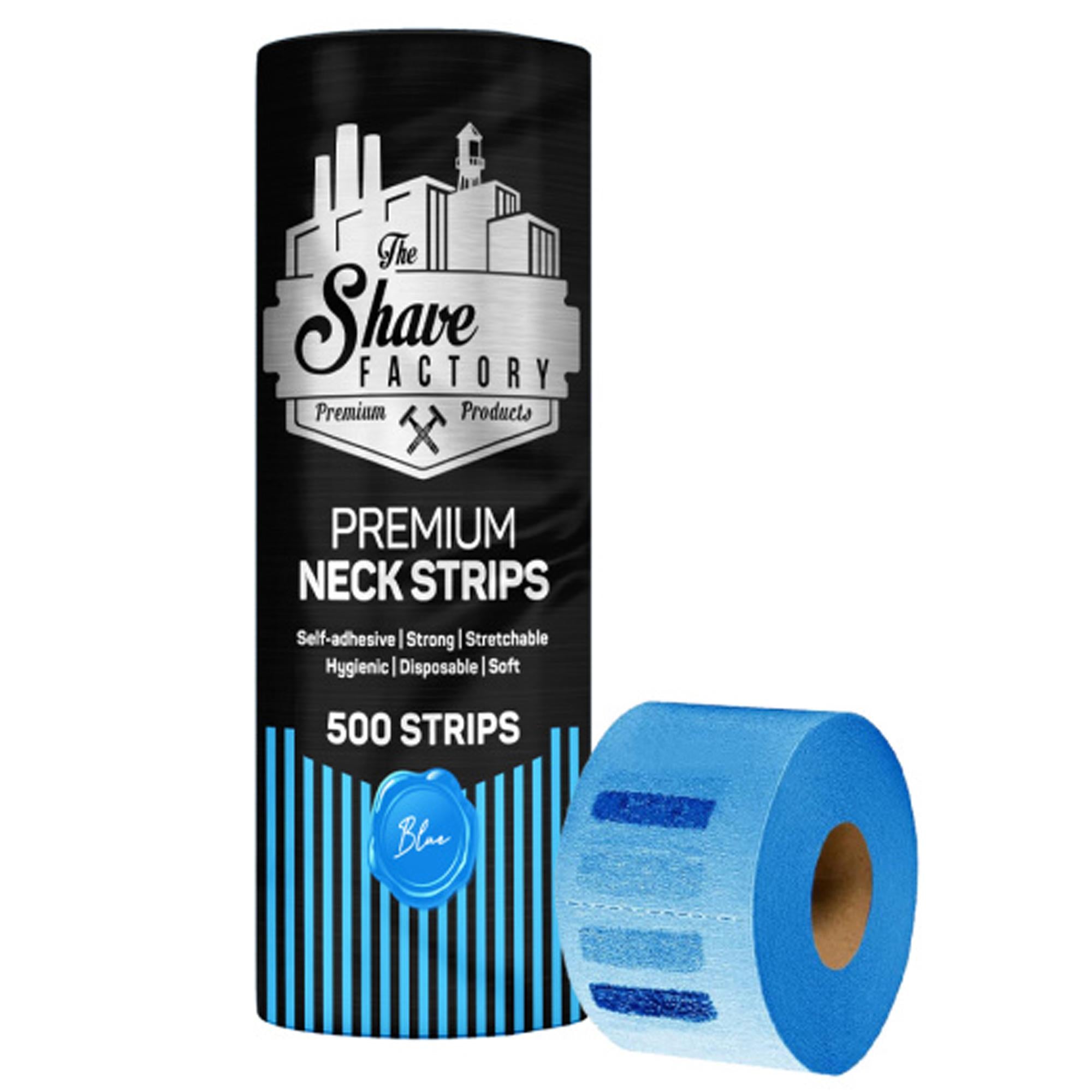 The Shave Factory Premium Rotolo Carta Collo Proteggicollo Blu - 5pz