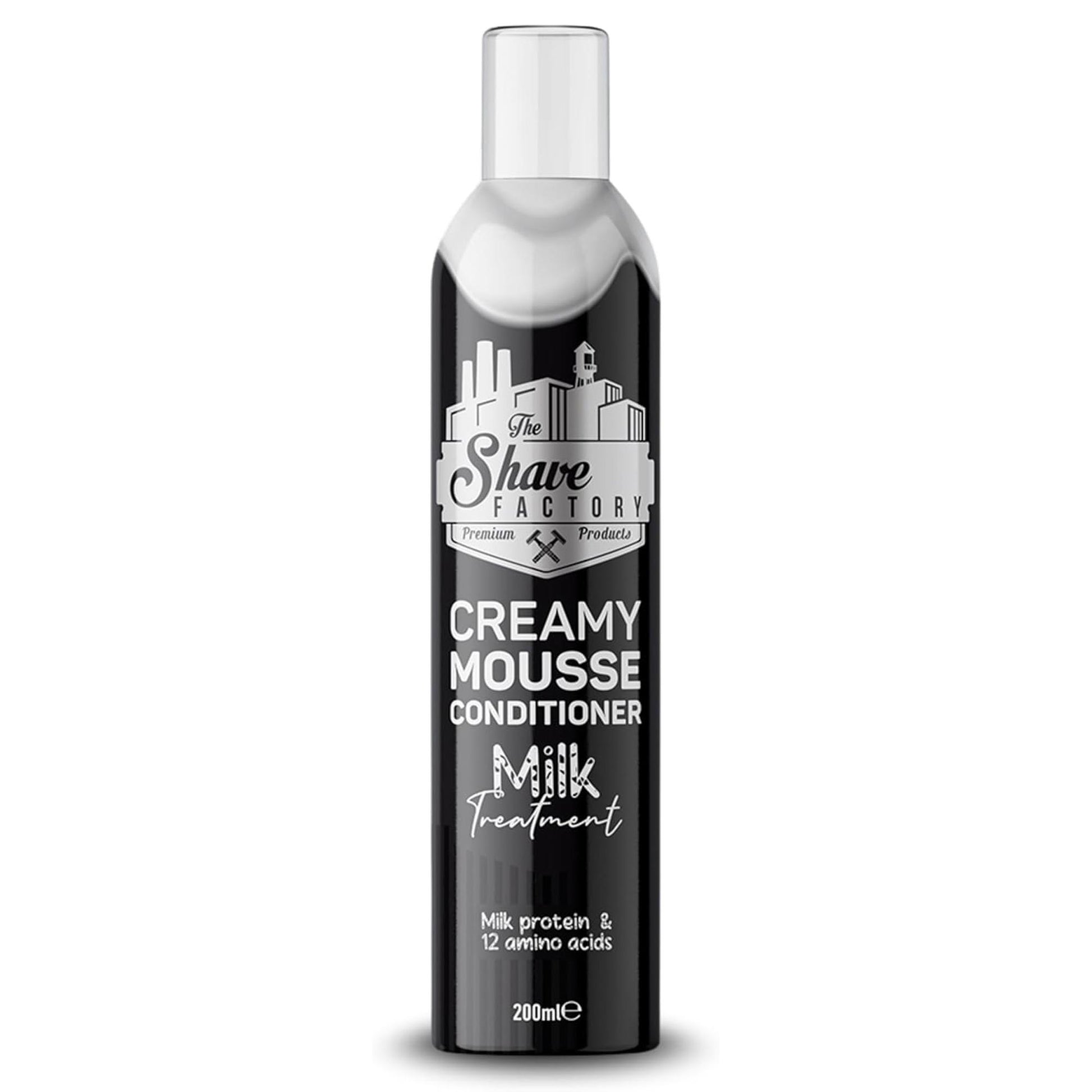 The Shave Factory Creamy Mousse Conditioner 200ml - Milk Therapy