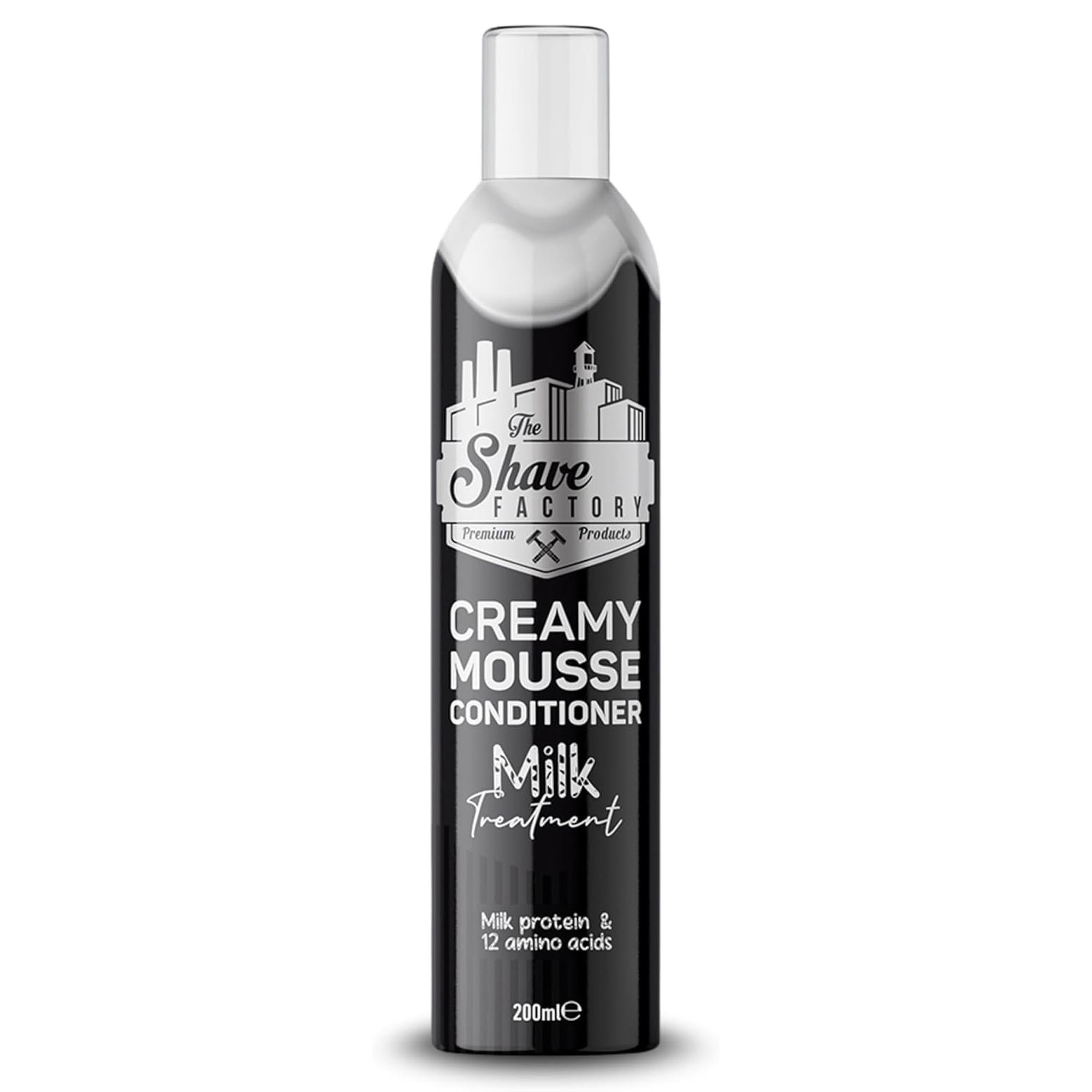 The Shave Factory Creamy Mousse Conditioner 200ml - Milk Therapy