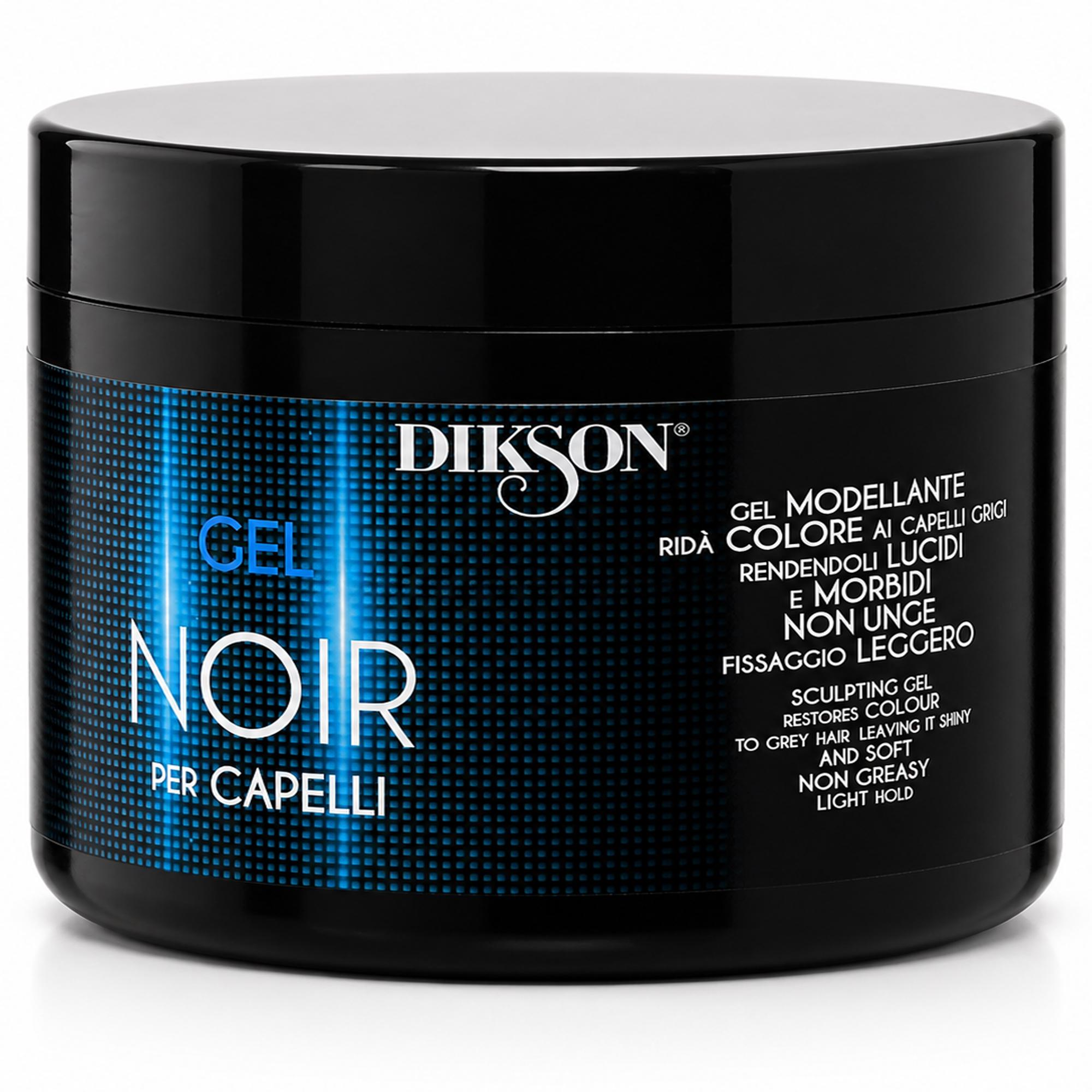 Dikson Noir Gel Fissante per Capelli Grigi - 500ml