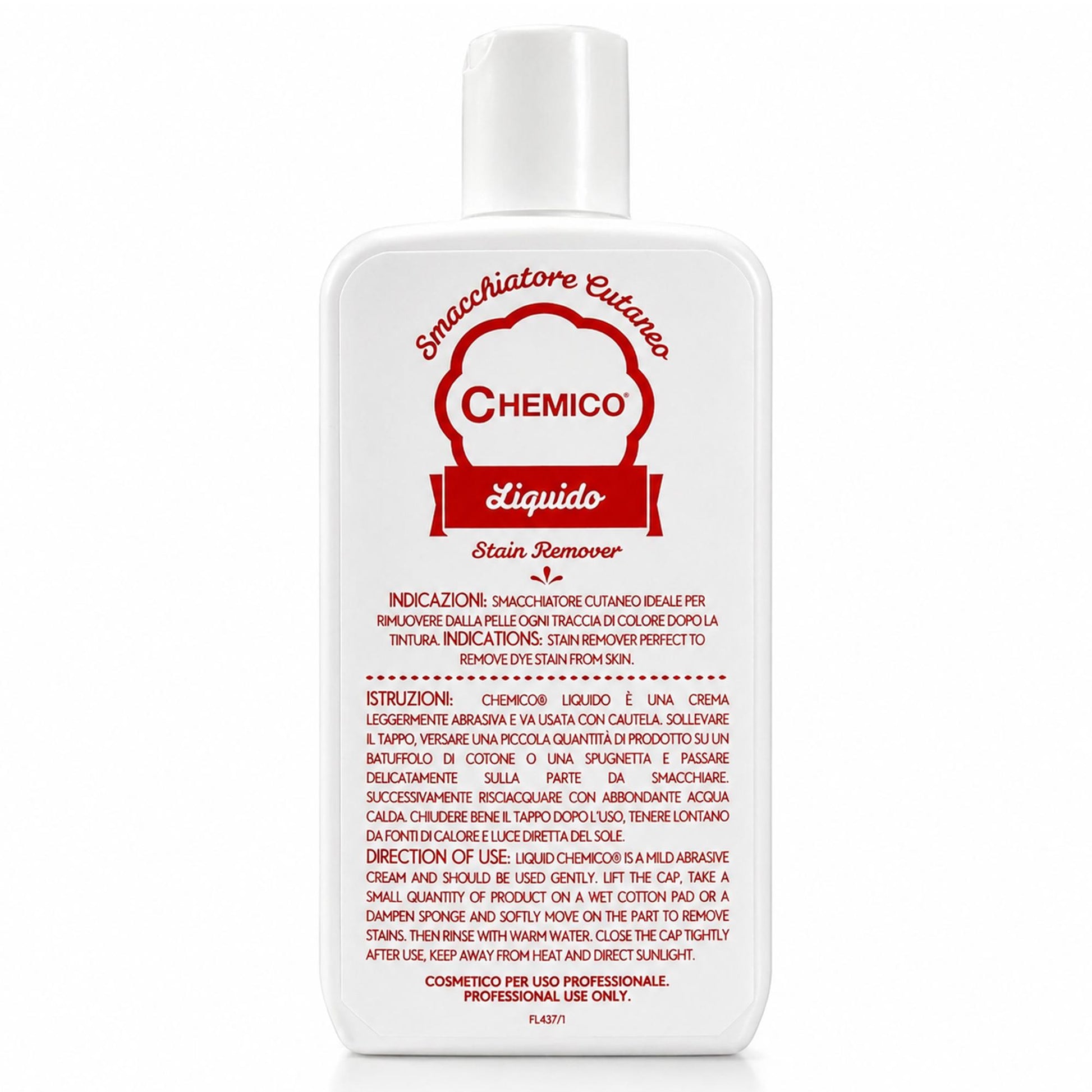 Smacchiatore Chemico Liquido per Tintura - 250ml