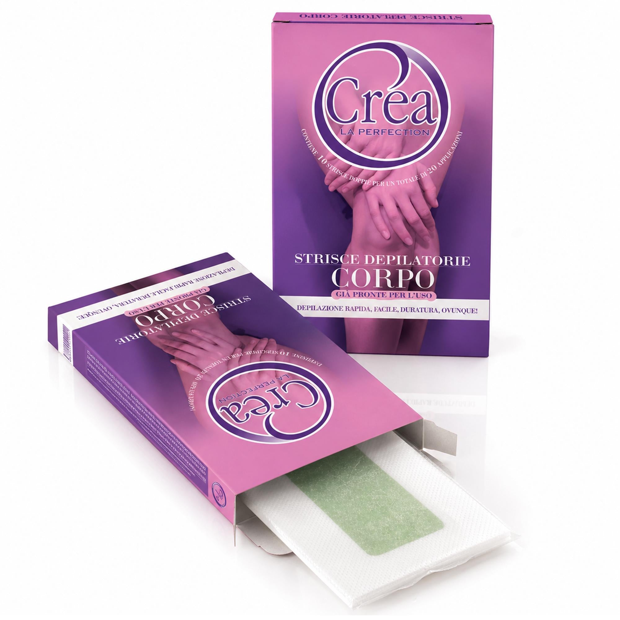 Crea Perfection Strisce Depilatorie Corpo - 10pz