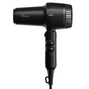 JRL Vortice.1 Phon Asciugacapelli Ultra Leggero - Nero