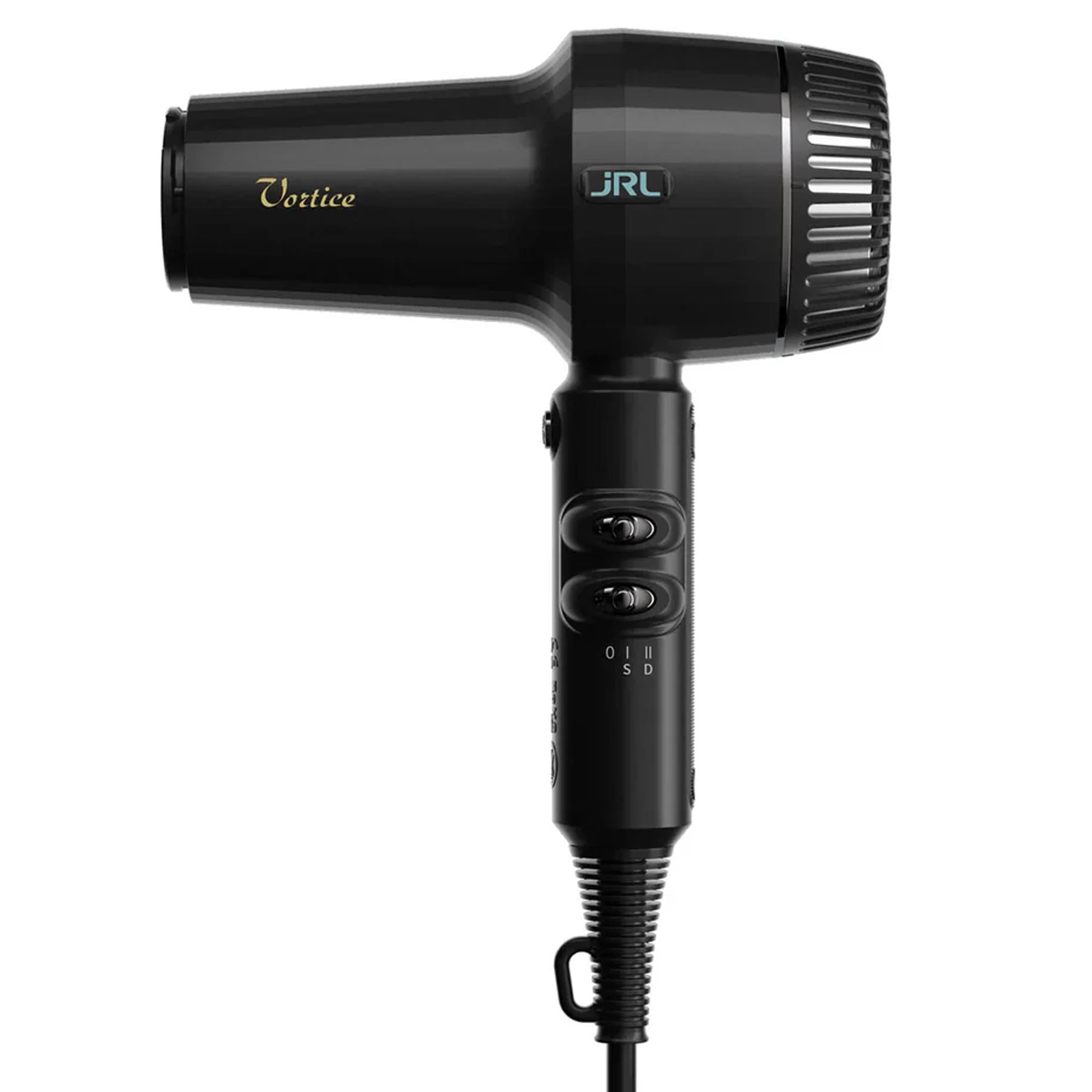 JRL Vortice.1 Phon Asciugacapelli Ultra Leggero - Nero