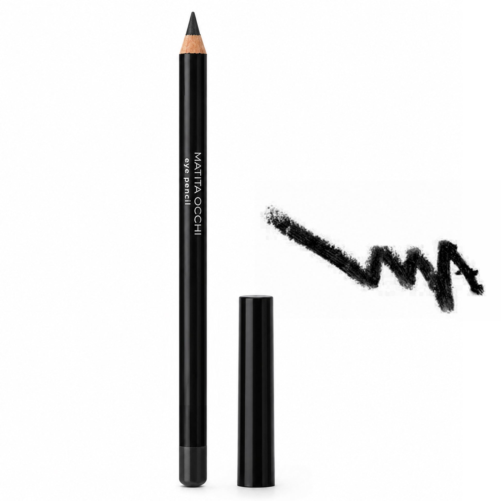 Ell-Lak Matita Occhi in Legno - 01 Black