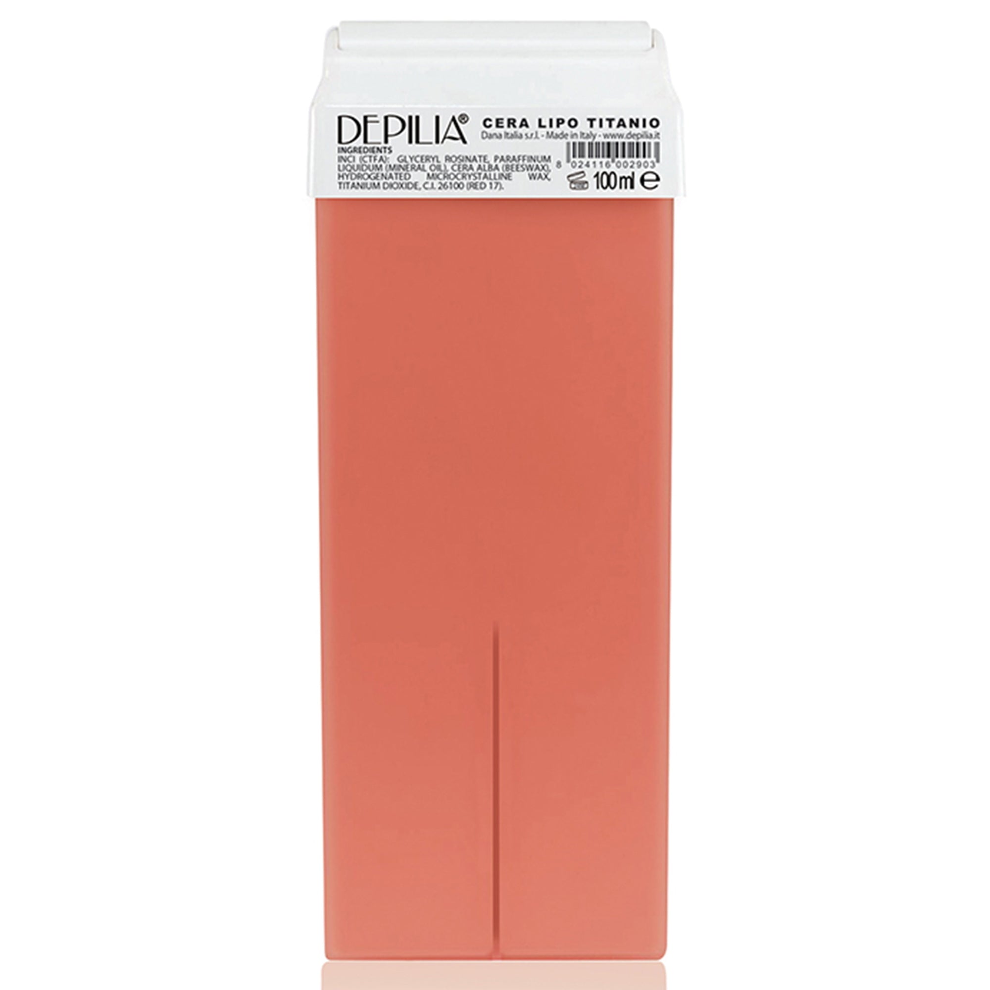 Depilia Rullo Cera Epilatoria Liposolubile 100ml - Titanio
