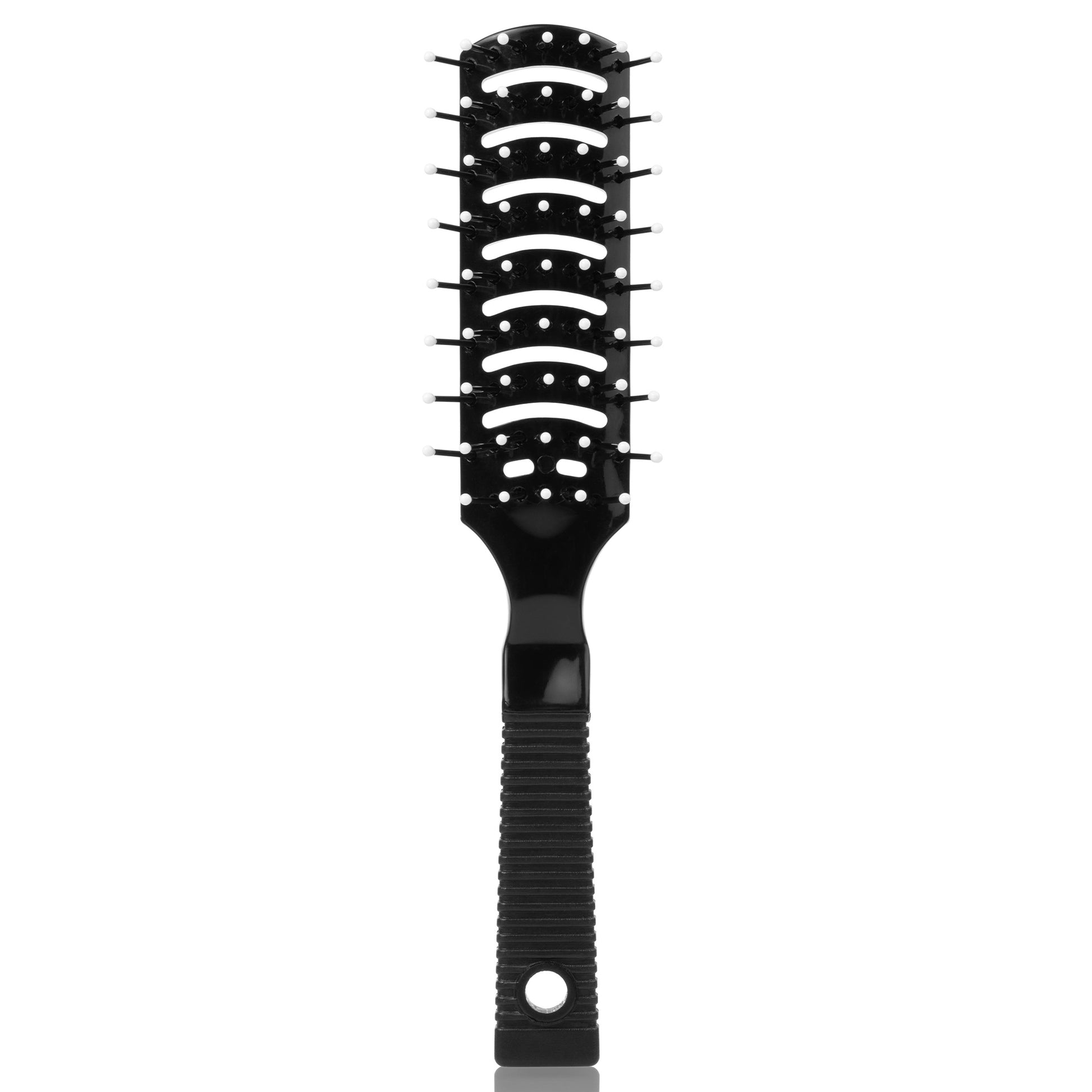 Salon Pro Spazzola Districante Ventilata - Nero
