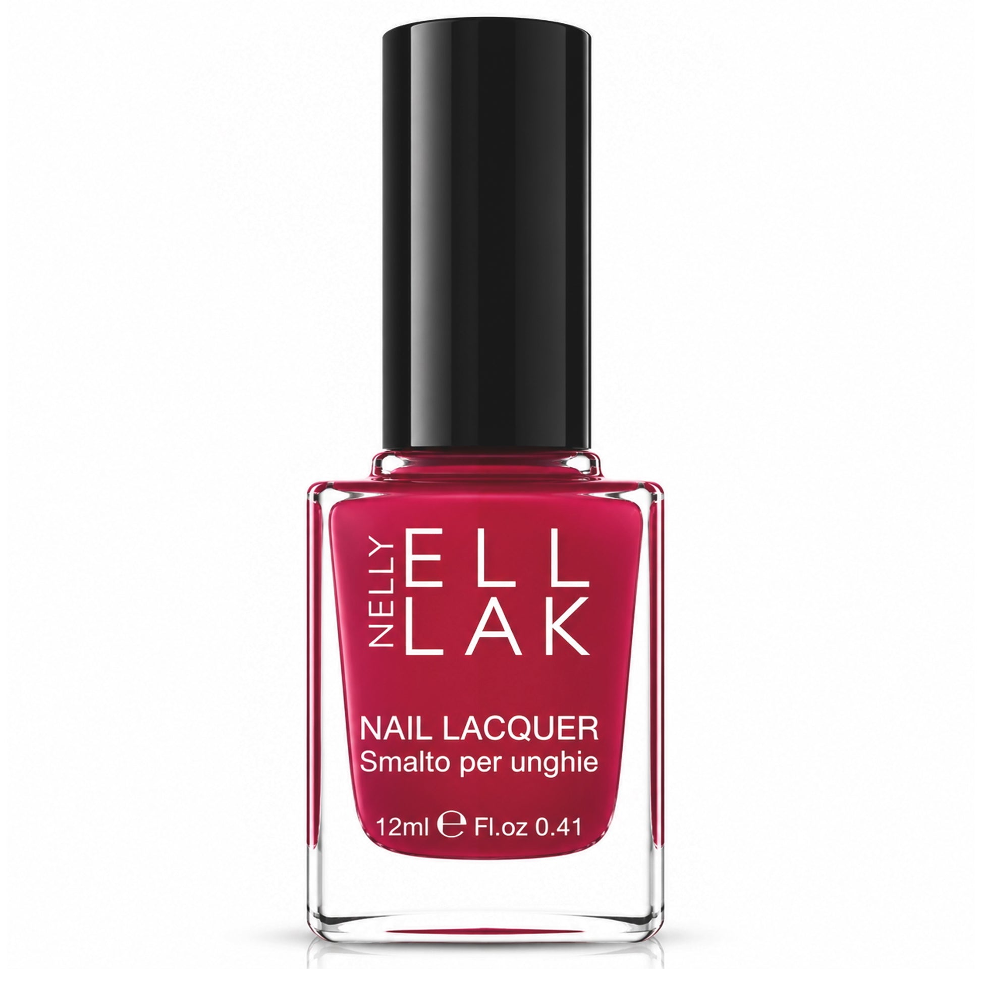 Ell-Lak Smalto Classico per Unghie 12ml - 010 Deep Magenta