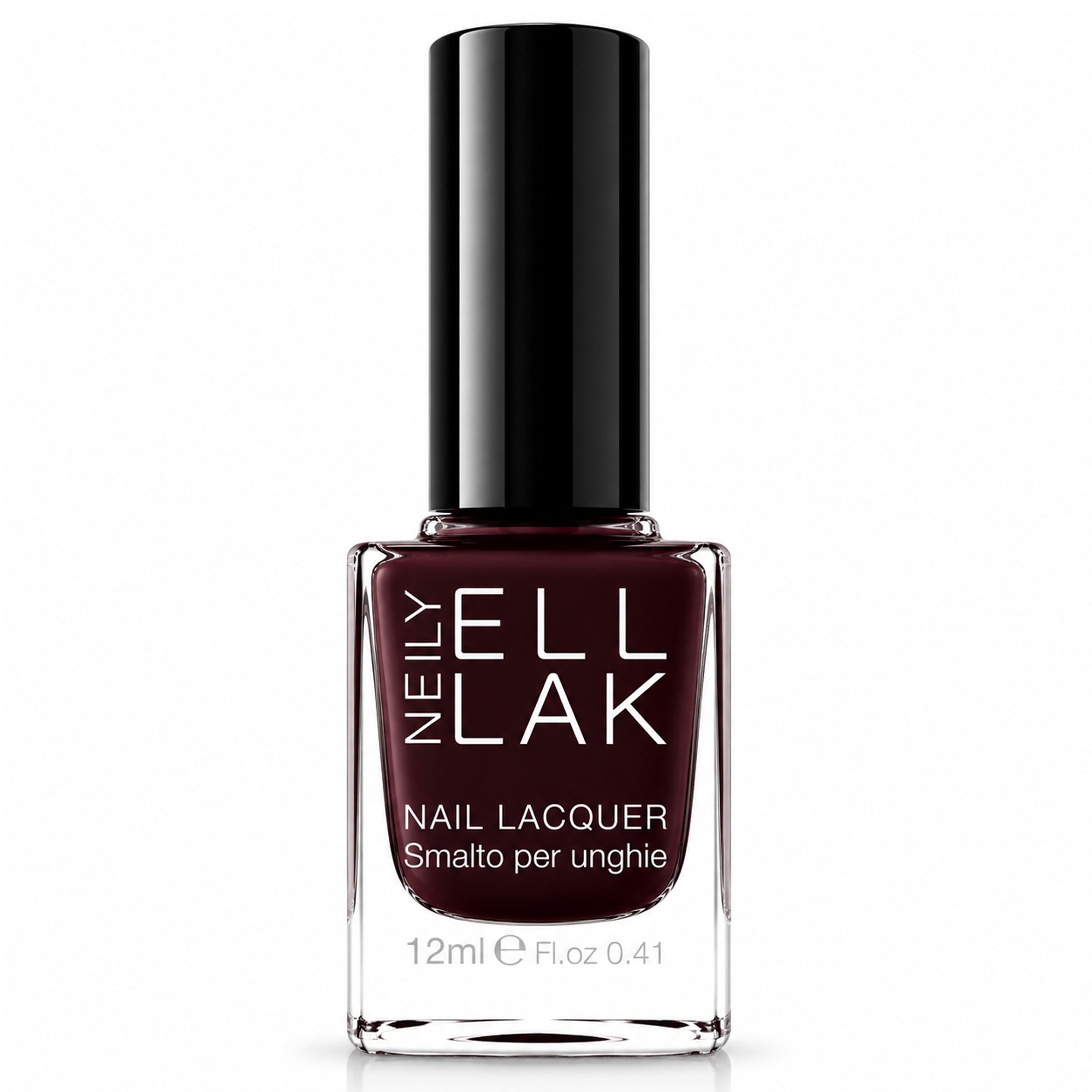 Ell-Lak Smalto Classico per Unghie 12ml - 041 Deep Red Brown