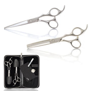 Lameo Stage Pro Kit Forbici Taglio e Sfoltire Silver - 6.0"