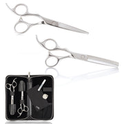 Lameo Stage Pro Kit Forbici per Mancini Taglio e Sfoltire Silver - 5.5"