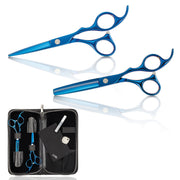 Lameo Stage Pro Kit Forbici Taglio e Sfoltire Blue - 6.0"
