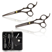 Lameo Stage Pro Kit Forbici Taglio e Sfoltire Black - 5.5"