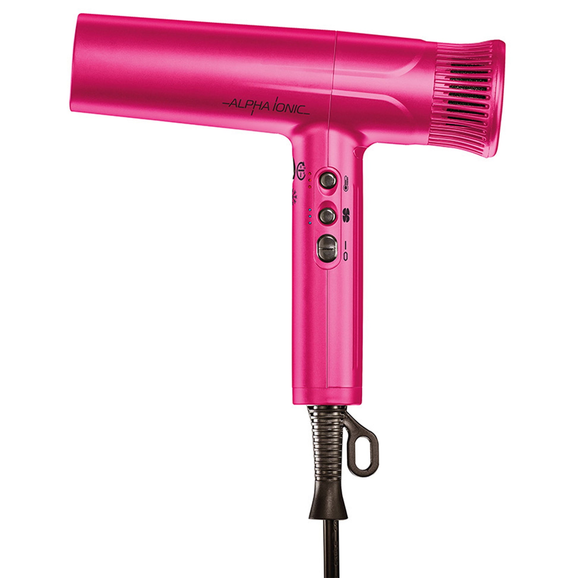 Sthauer Alpha Ionic Phon Asciugacapelli con Diffusore - Rosa