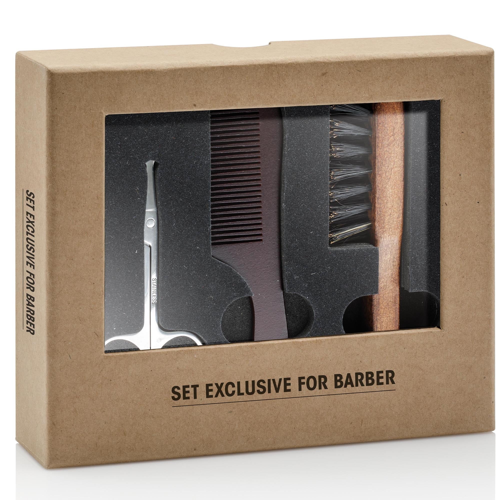 Set Grooming Classic Bariere per Barba e Baffi