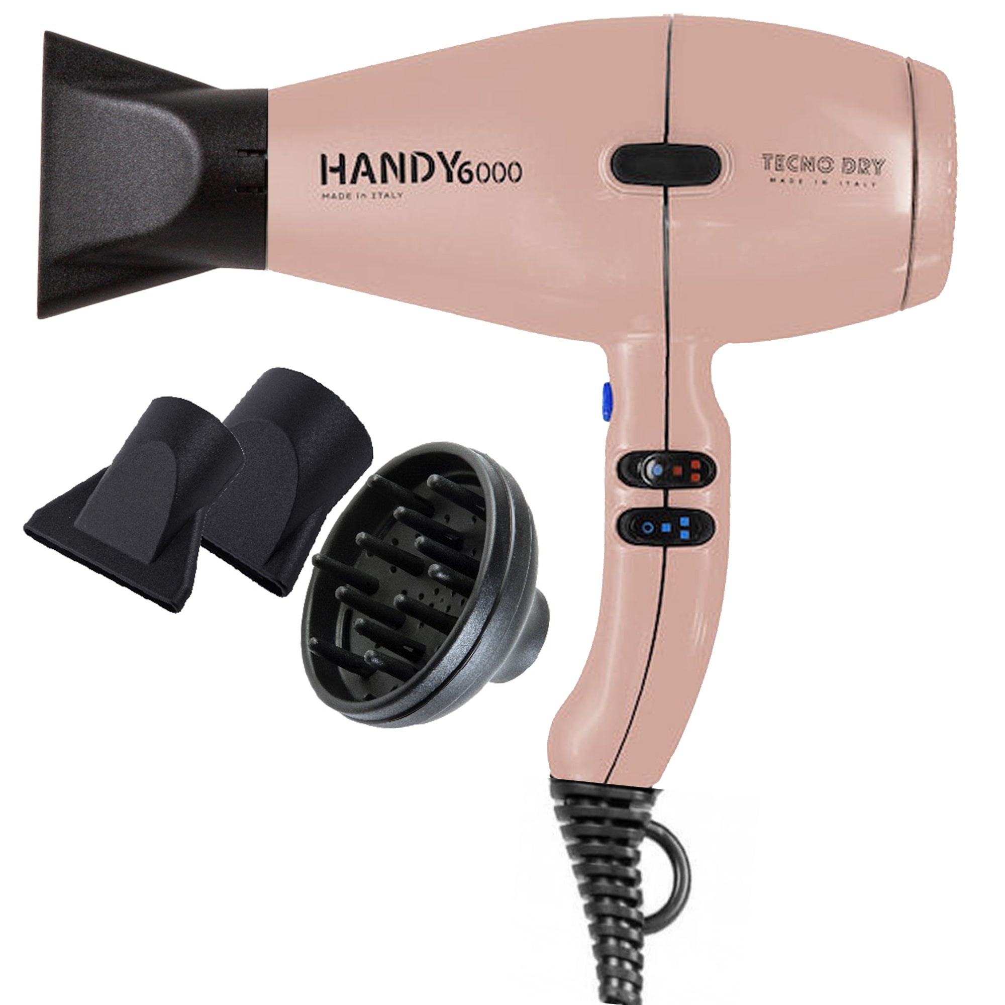 Tecno Elettra Handy 6000 Superpower Phon 2500W - Rosa