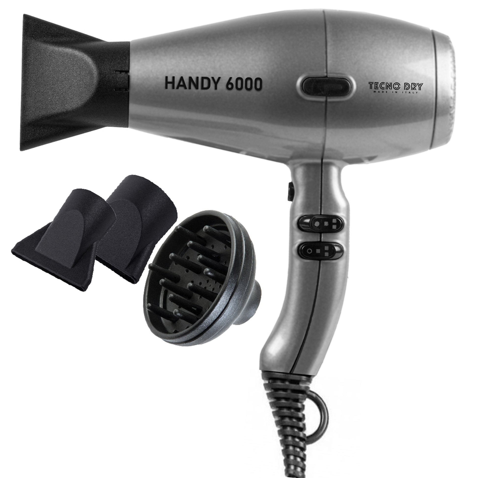 Tecno Elettra Handy 6000 Superpower Phon 2500W - Silver