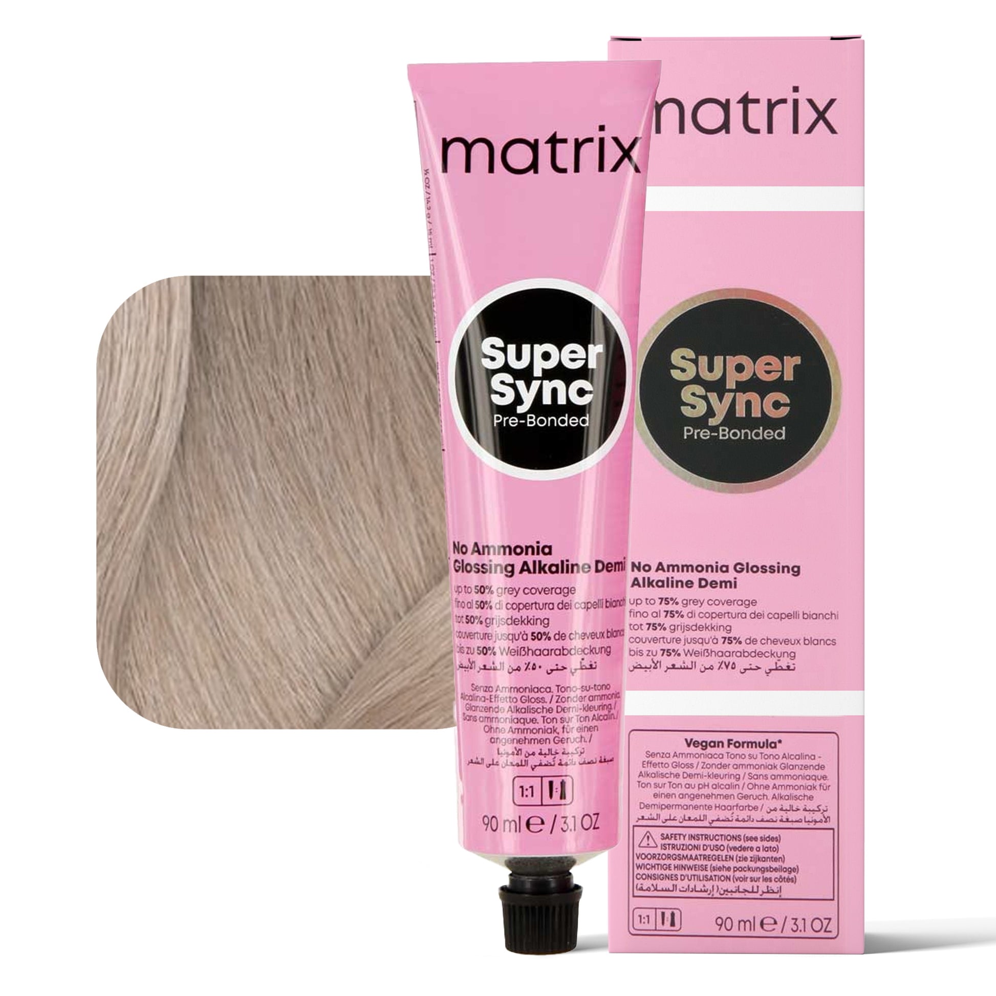 Matrix Super Sync Tono su Tono Tintura 90ml - 10AG
