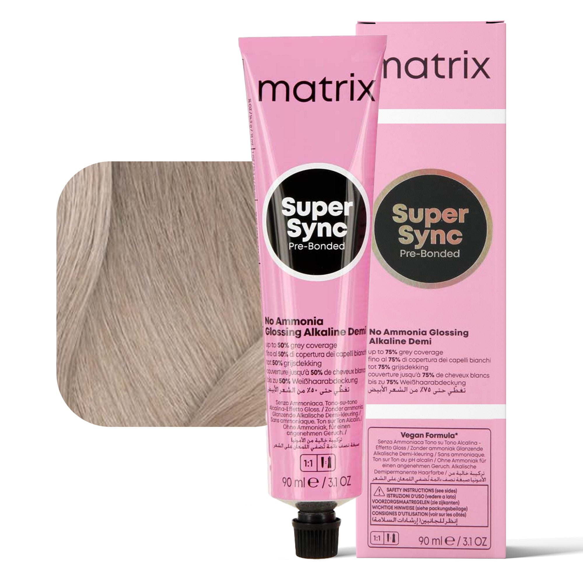 Matrix Super Sync Tono su Tono Tintura 90ml - 10AG