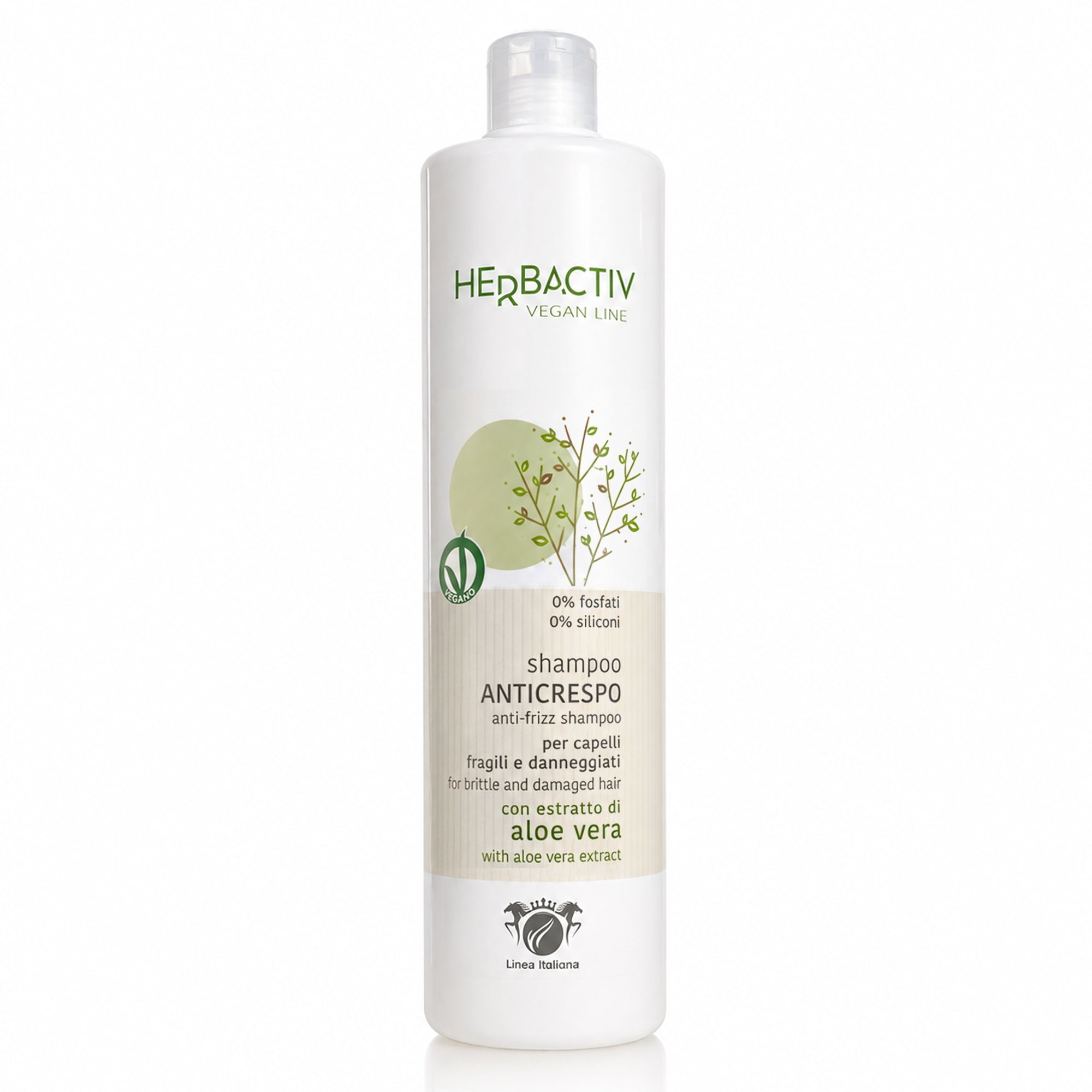Herbactiv Vegan Line Shampoo Anticrespo - 500ml