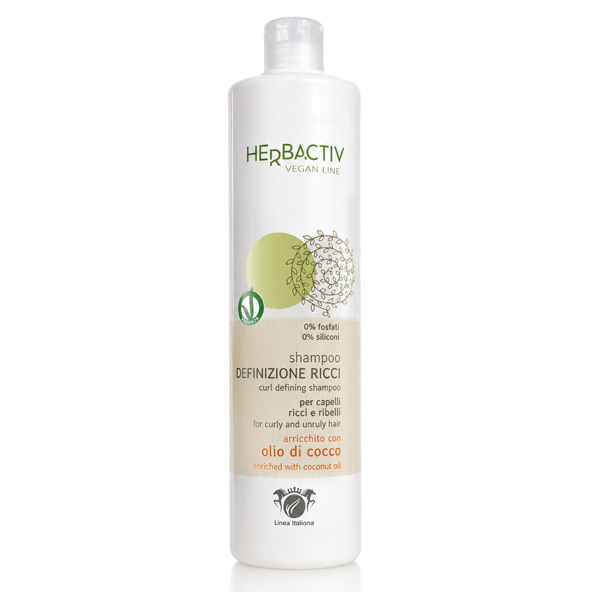 Herbactiv Vegan Line Shampoo Definizione Ricci - 500ml