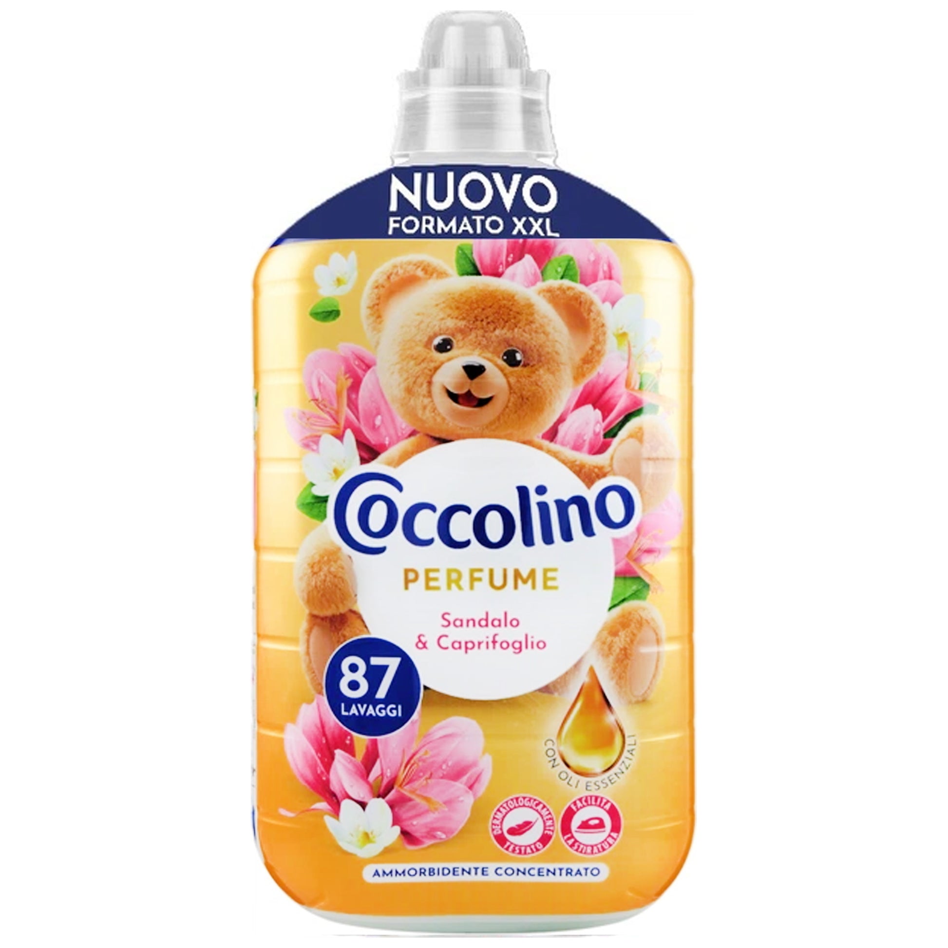 Coccolino Ammorbidente Concentrato 1827ml - Sandalo e Caprifoglio