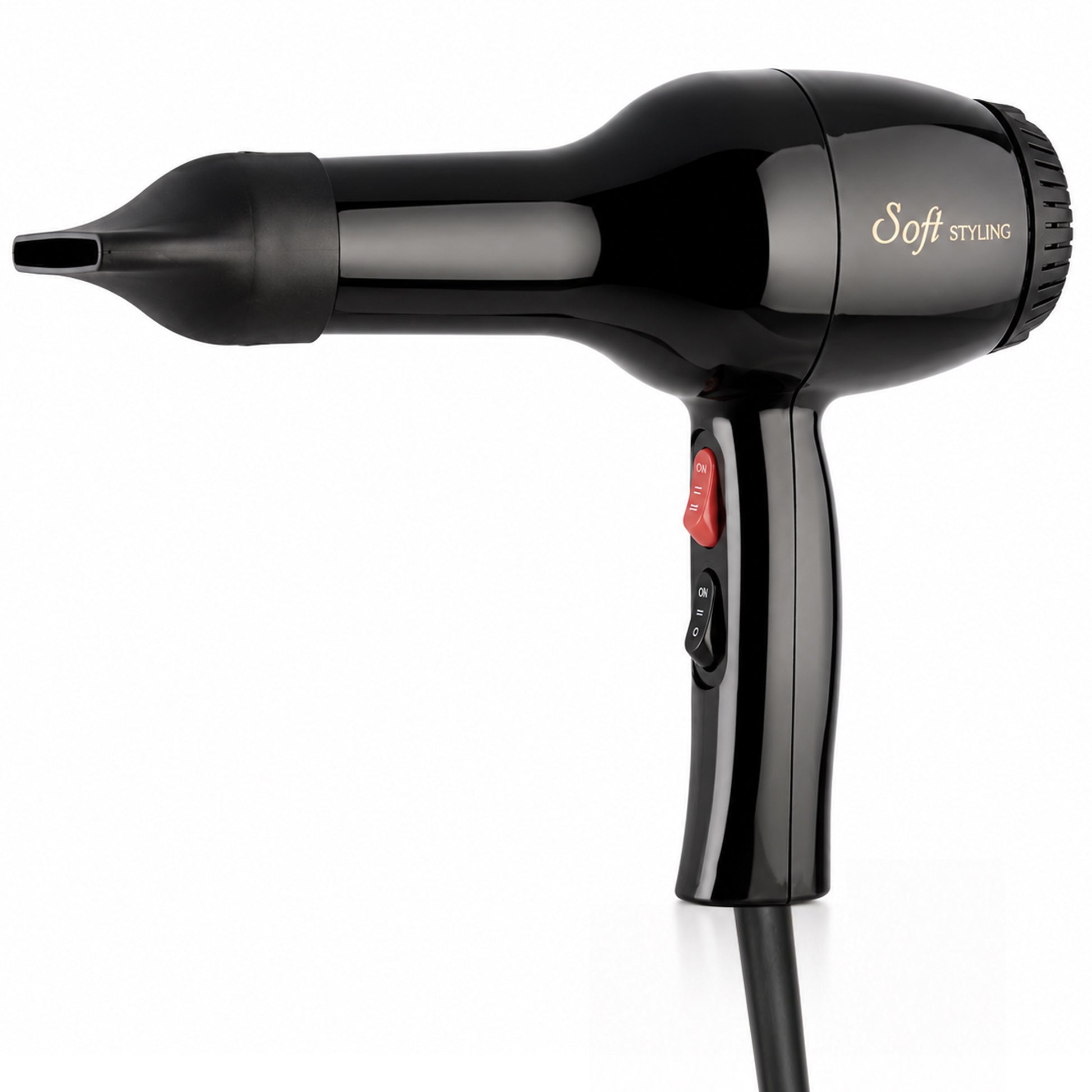 FKF Soft Styling 1600 Asciugacapelli Phon Professionale - Nero