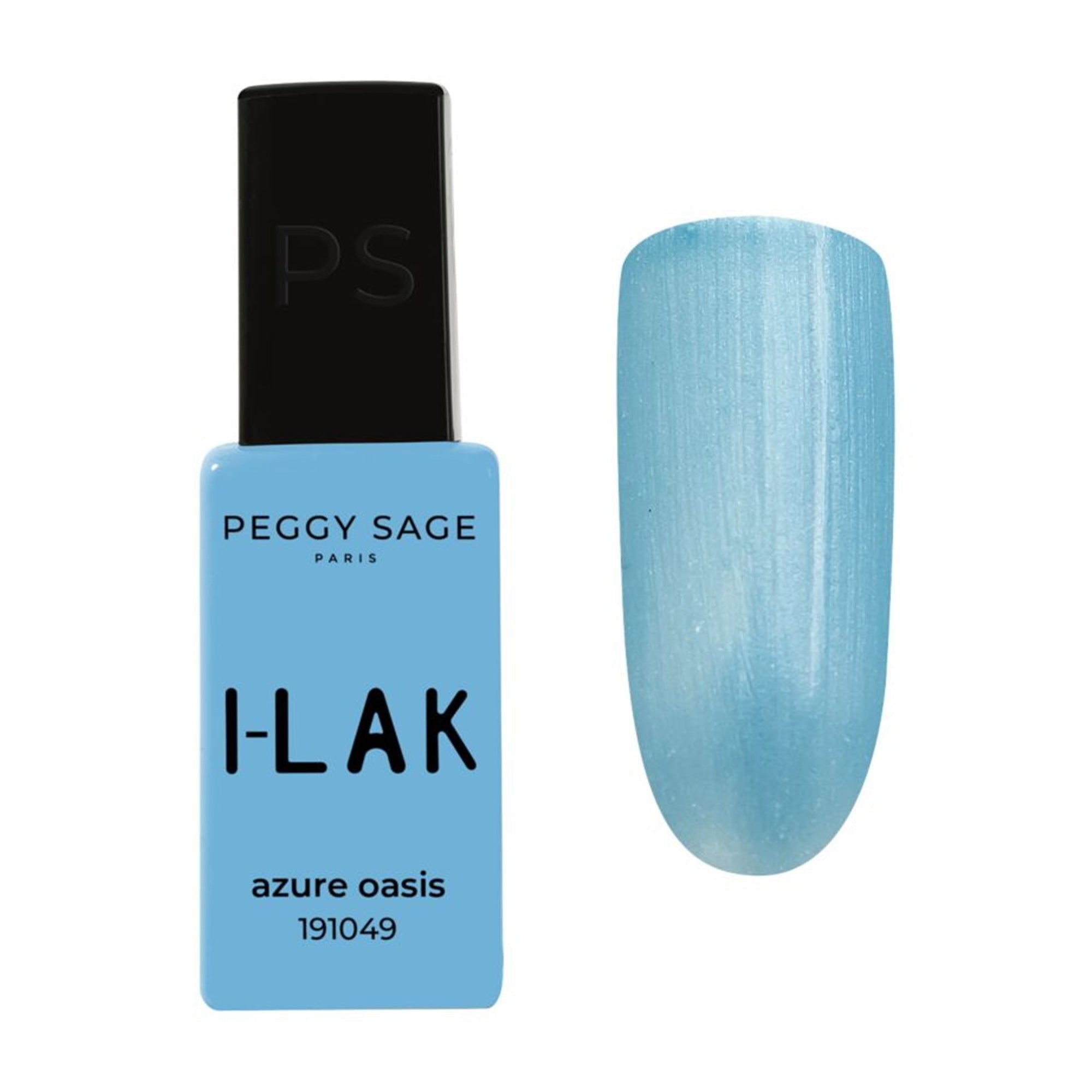 Peggy Sage I-Lak Smalto Semipermanente TPO Free 11ml - Azure Oasis