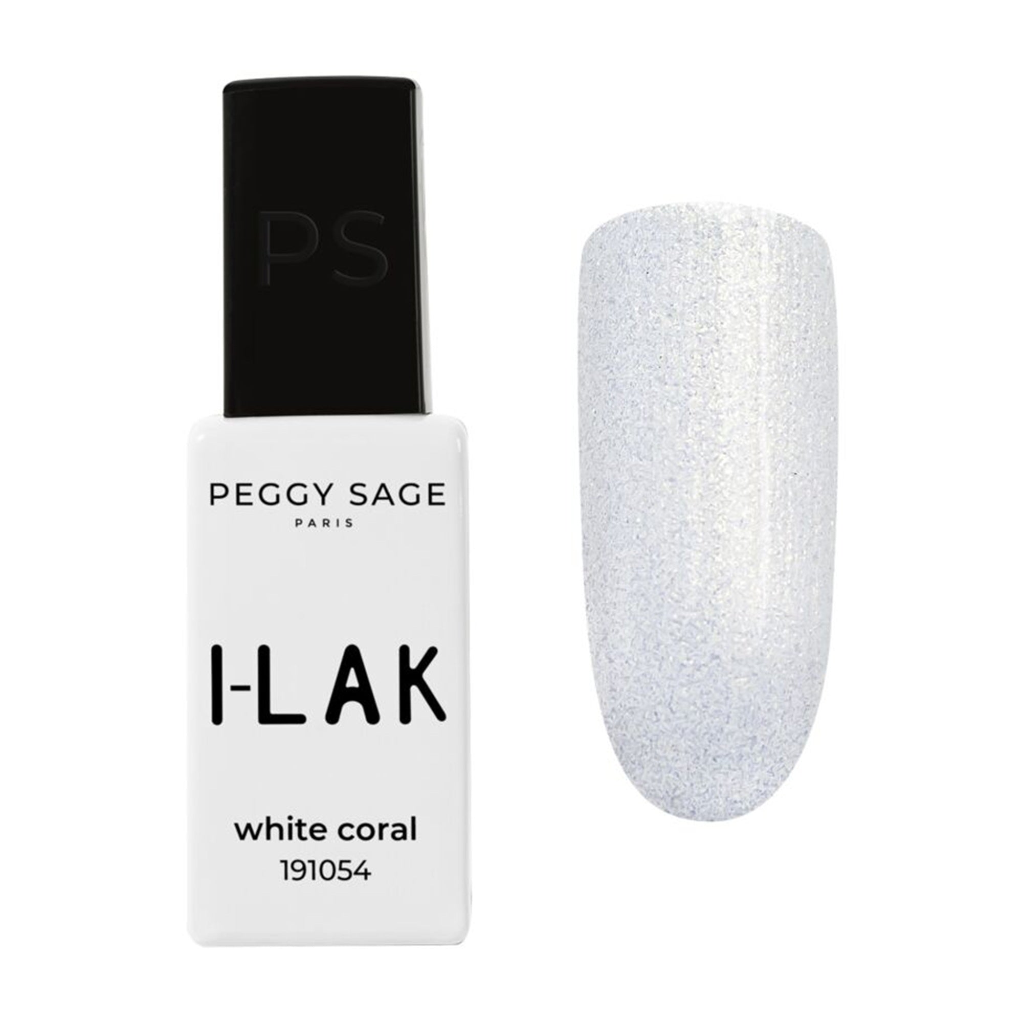 Peggy Sage I-Lak Smalto Semipermanente TPO Free 11ml - White Coral